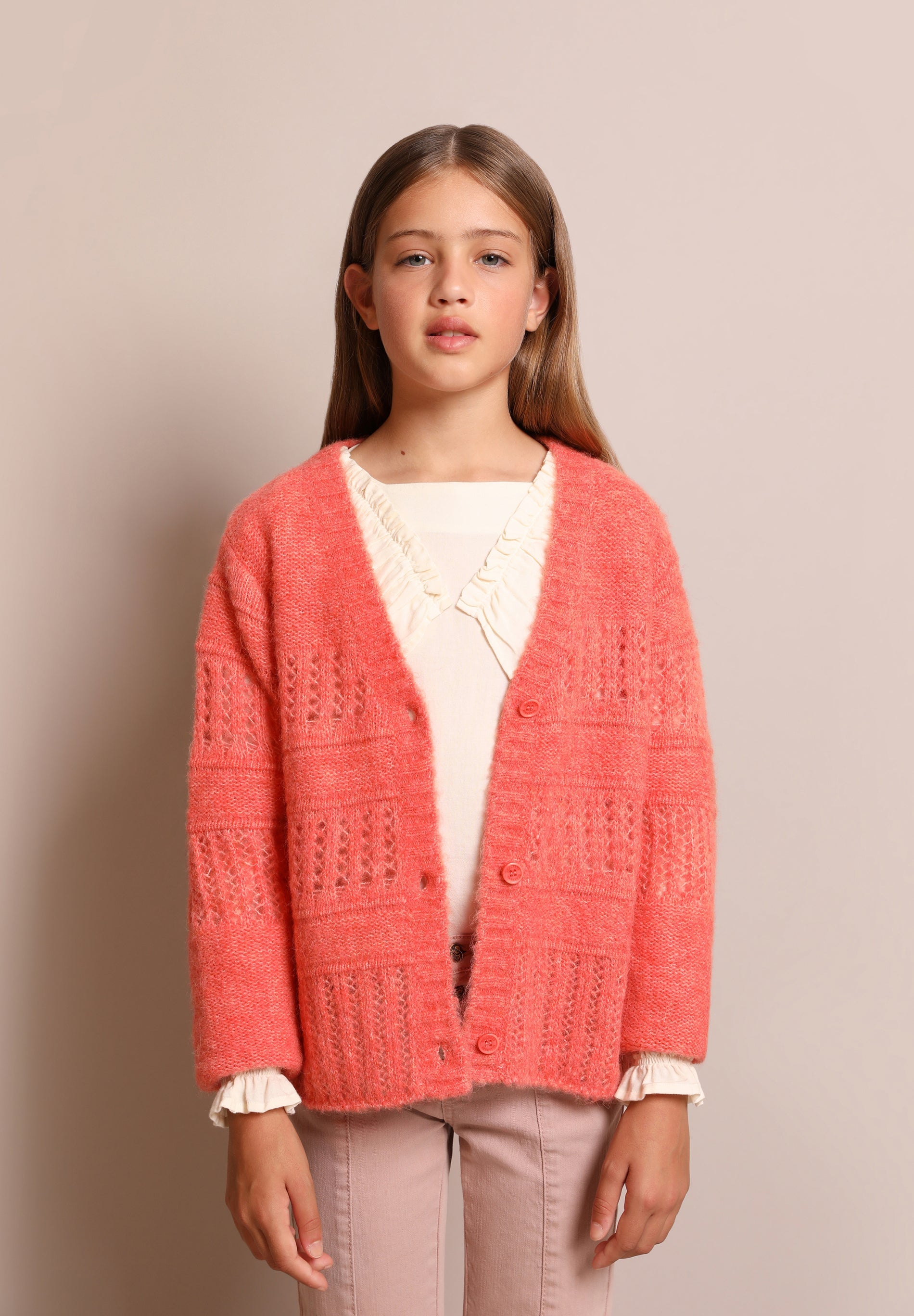 ALPACA KNIT CARDIGAN