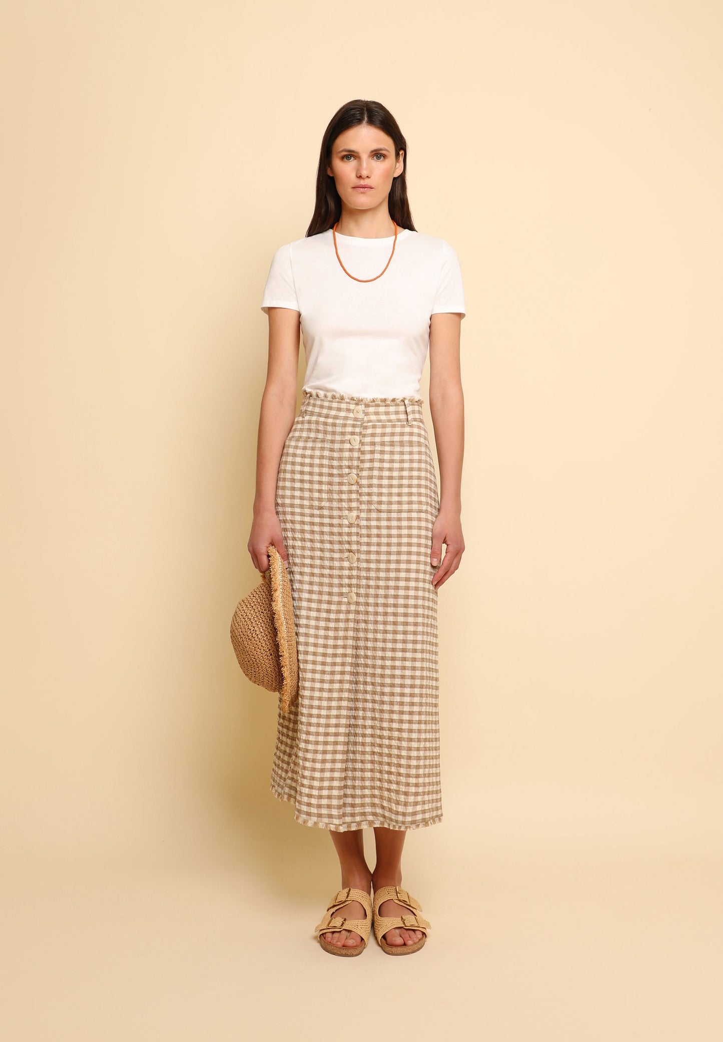 T-SHIRT WITH BACK TIES