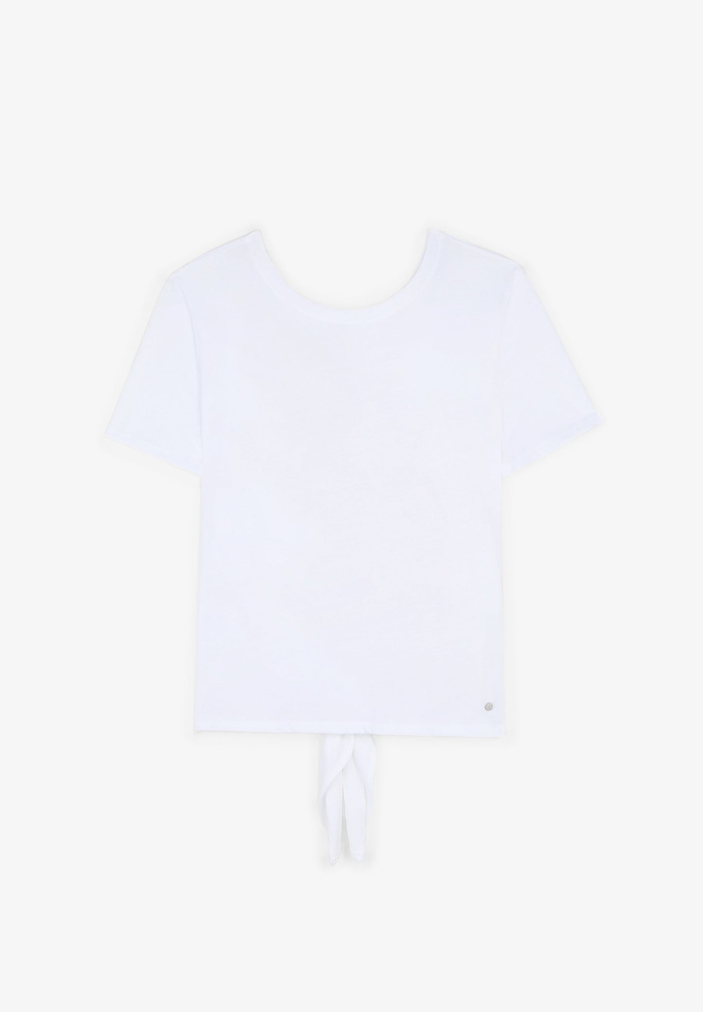 T-SHIRT WITH BACK TIES