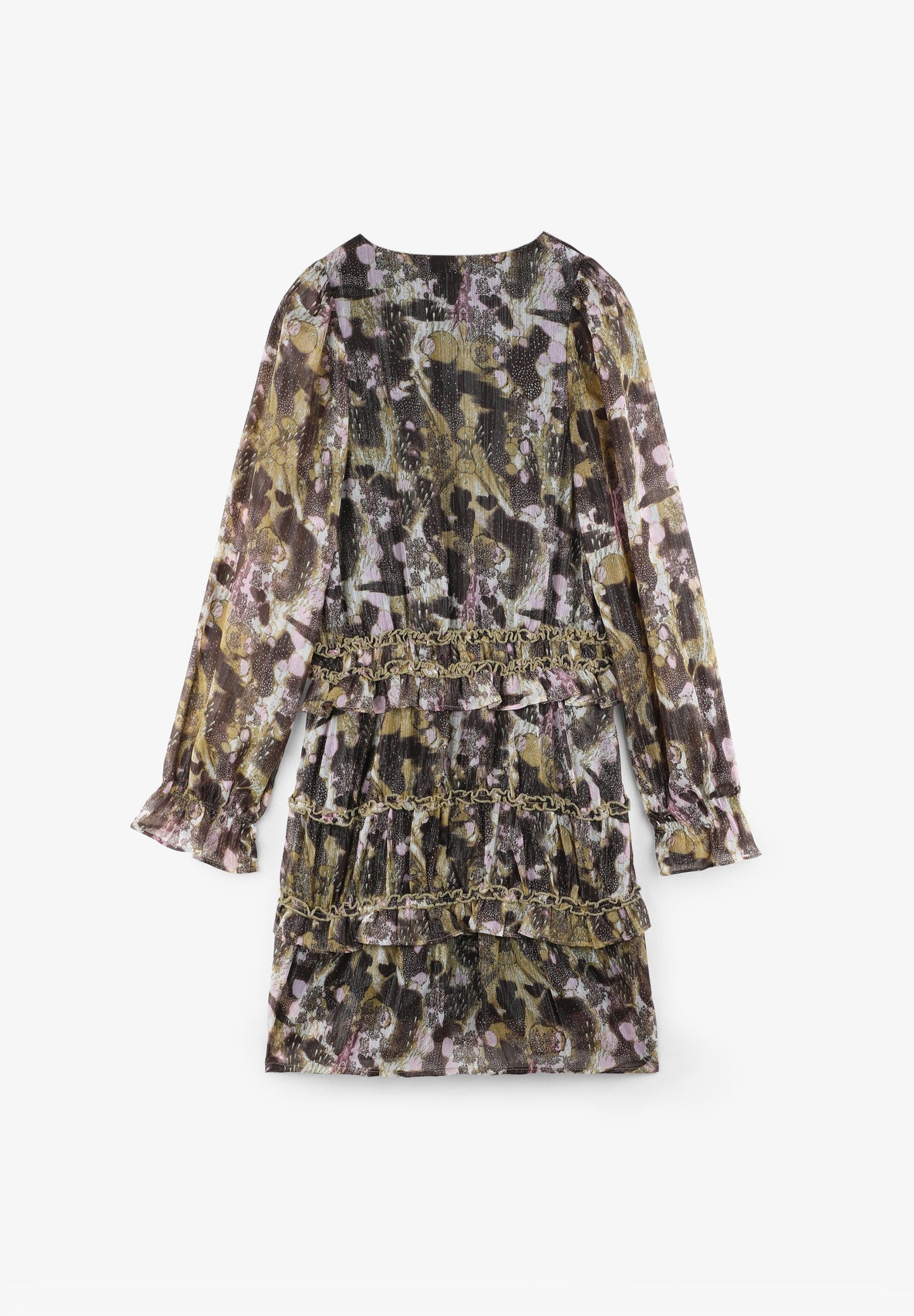 MINI DRESS WITH RUFFLES