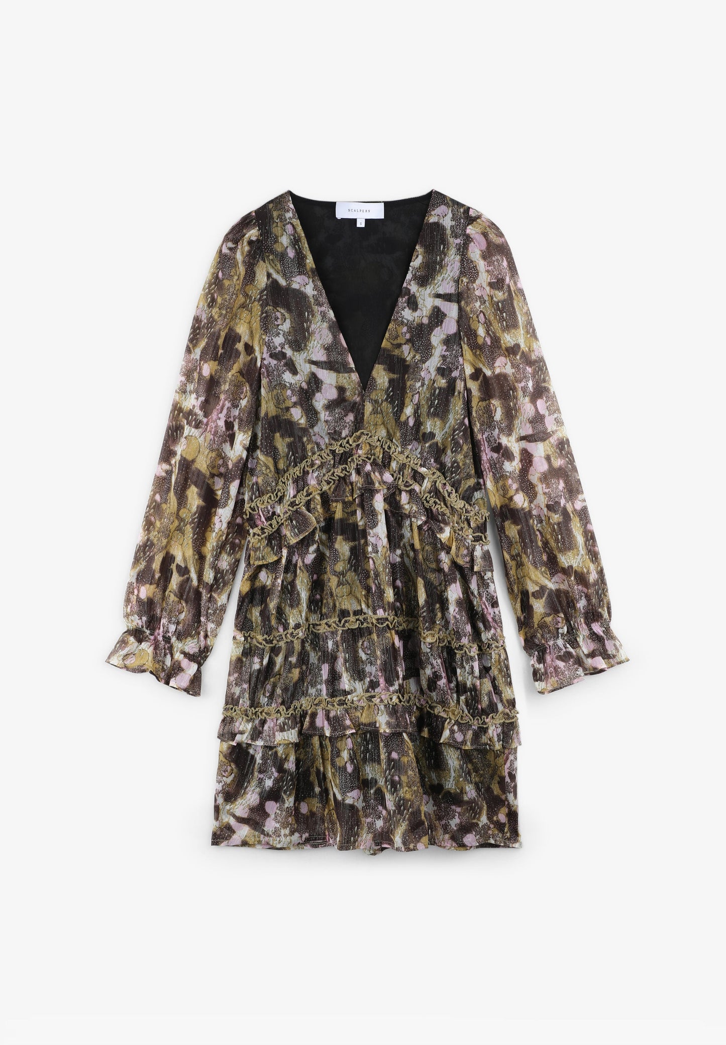 MINI DRESS WITH RUFFLES