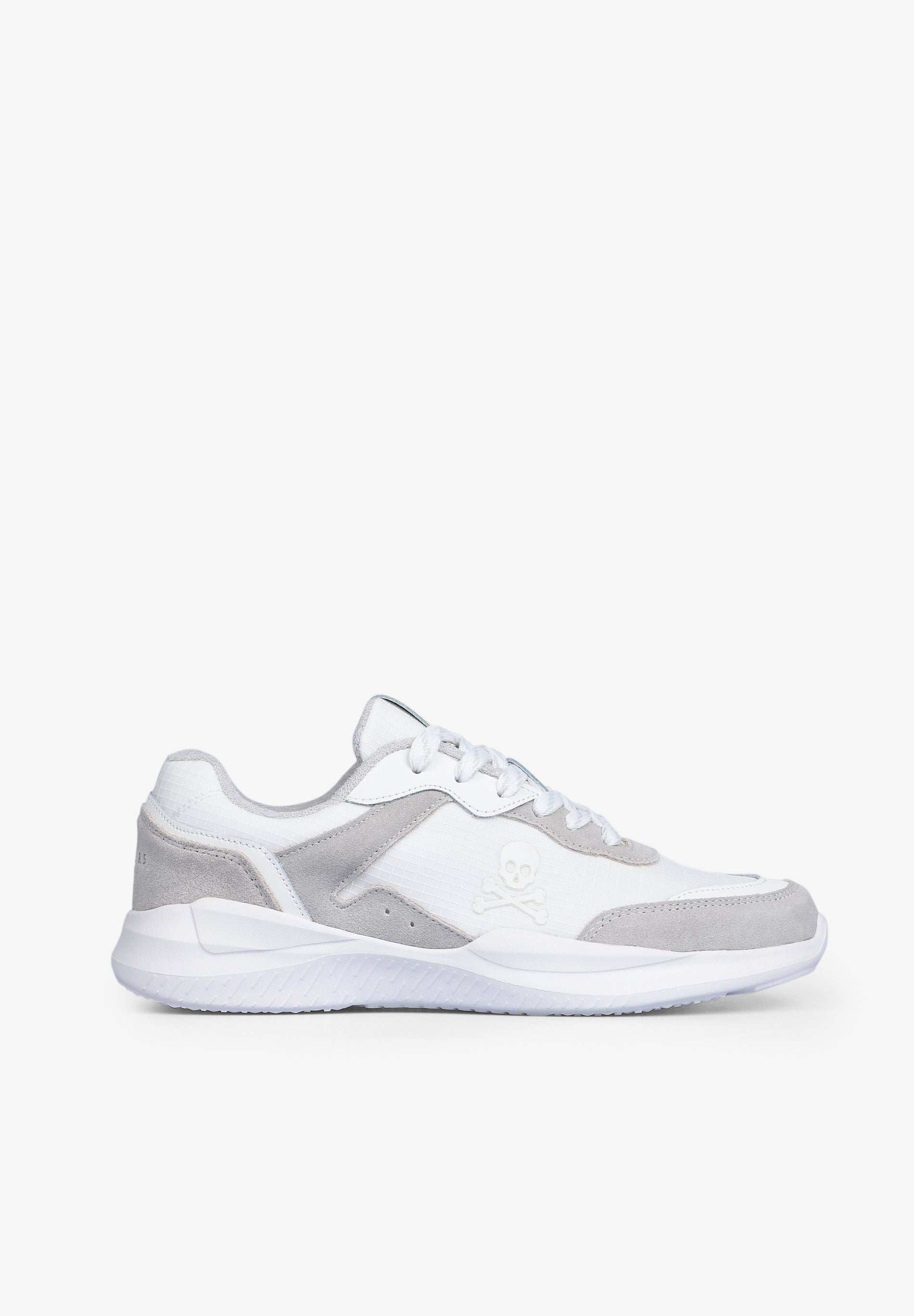 SUEDE SNEAKERS WITH WAVE SOLE