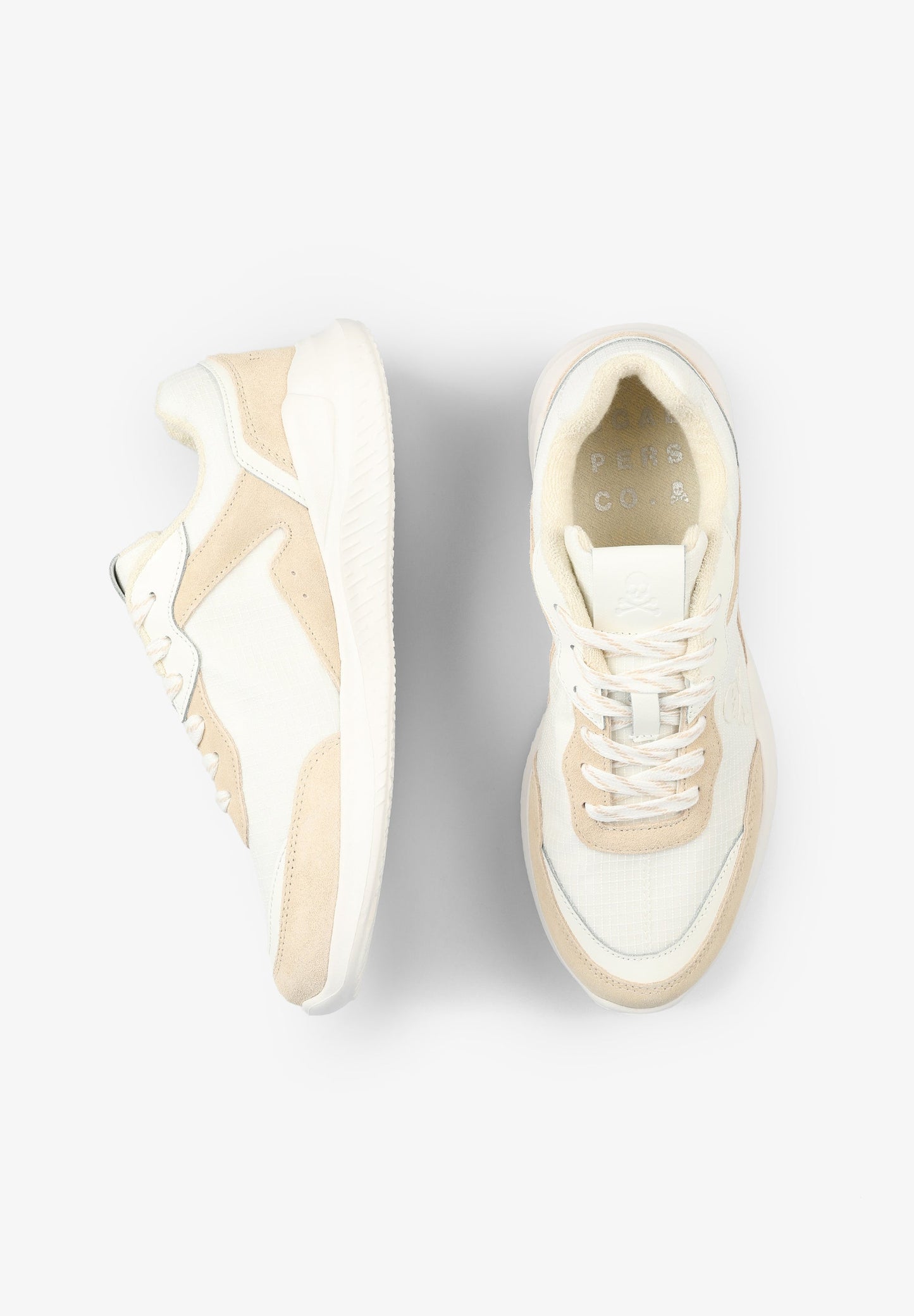 SUEDE SNEAKERS WITH WAVE SOLE