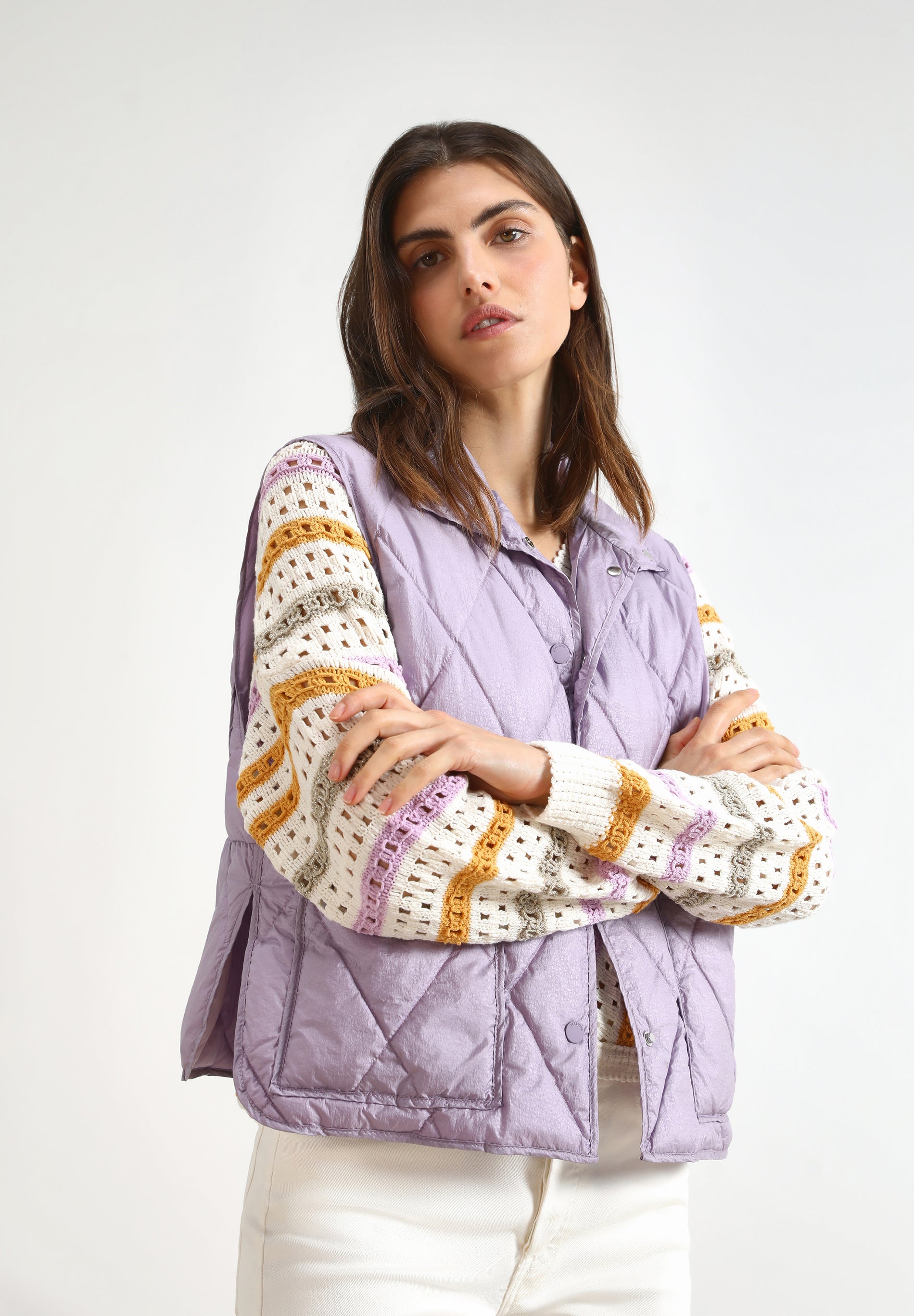 PUFFER VEST WITH POCKETS