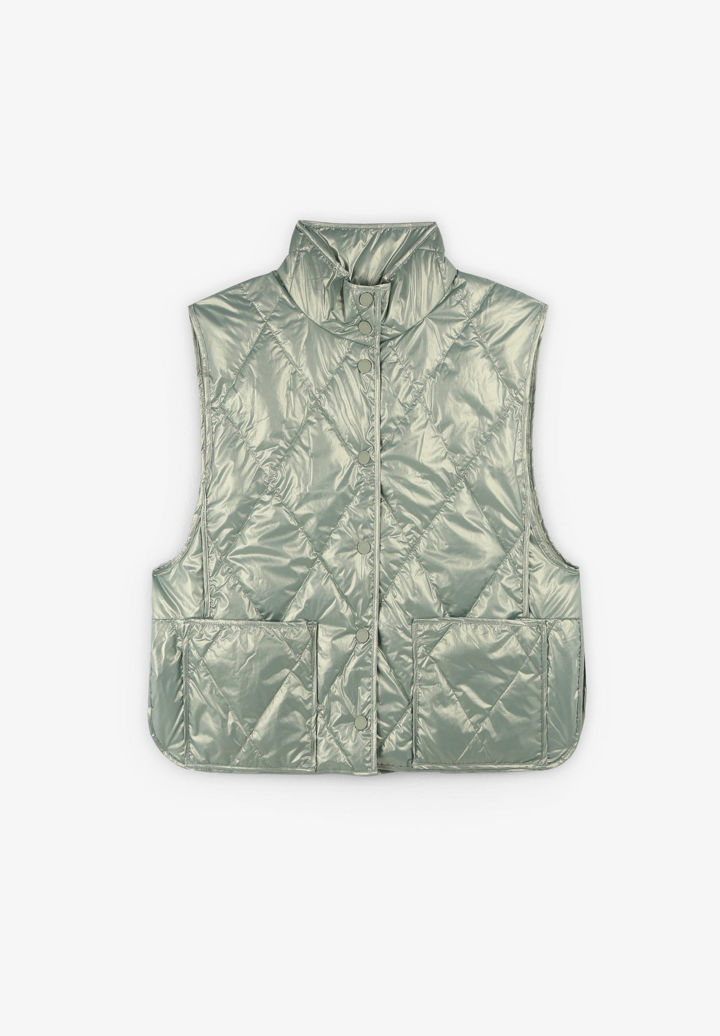 PUFFER VEST WITH POCKETS