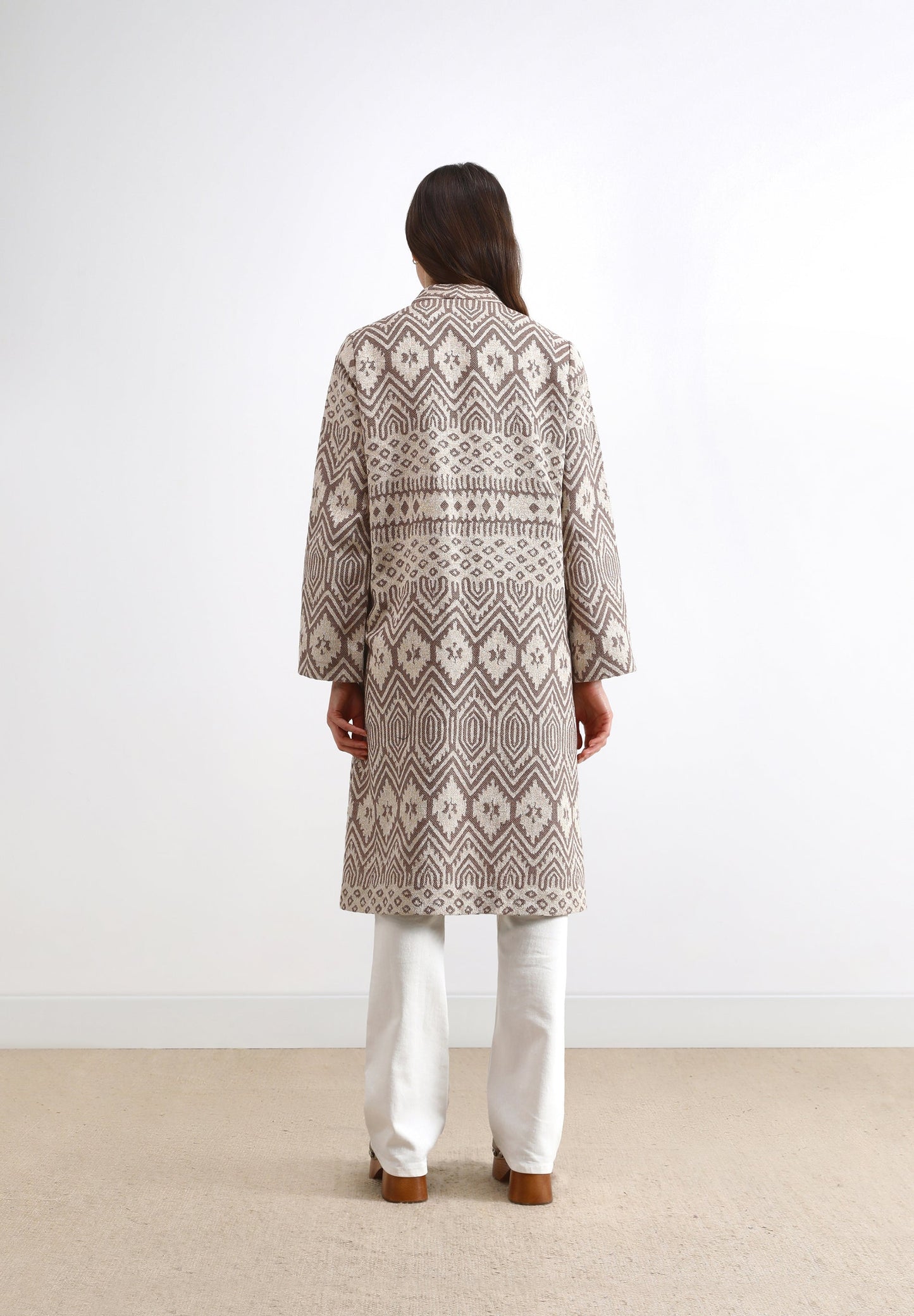 JACQUARD COAT