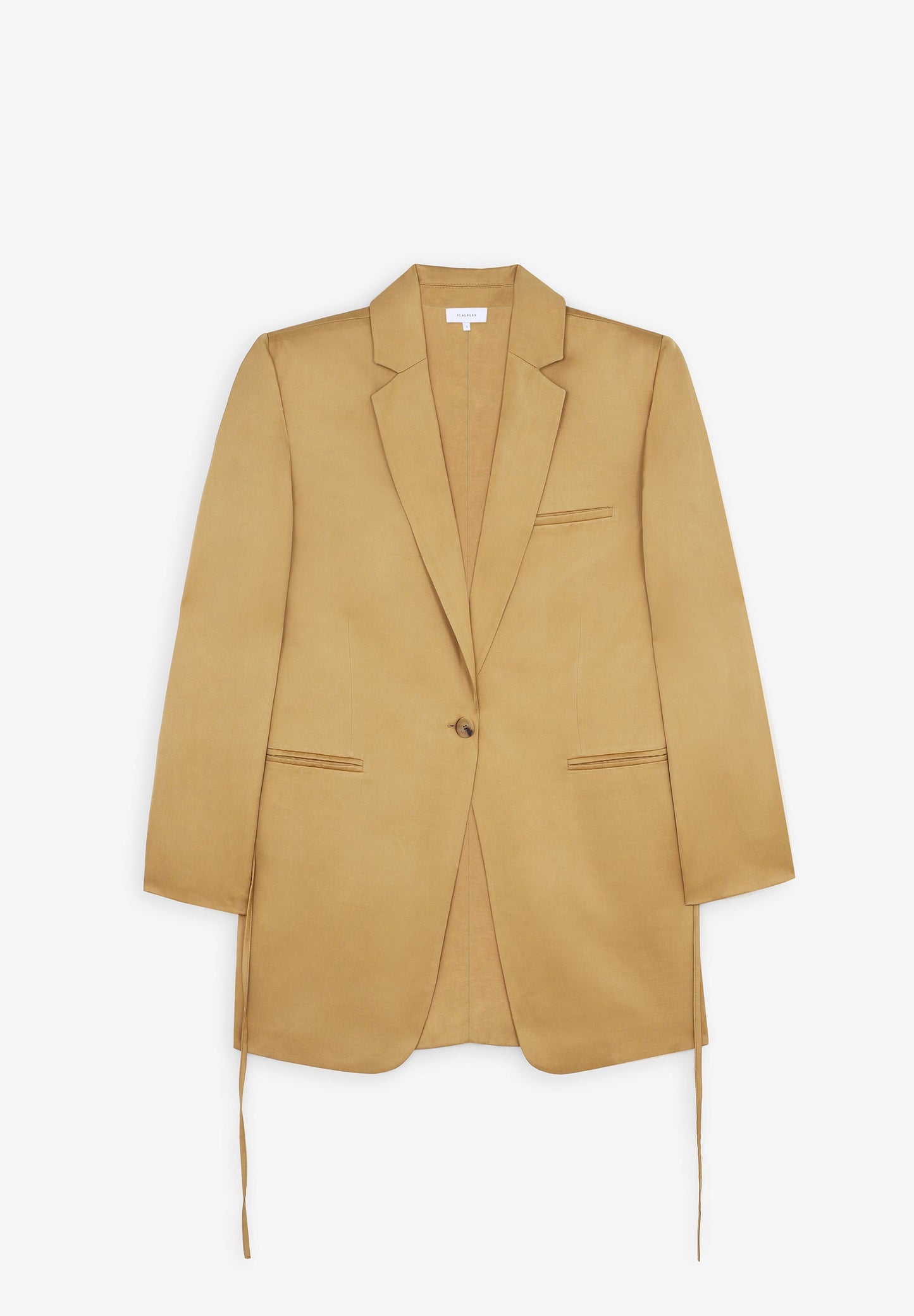 SATIN BLAZER WITH BOW