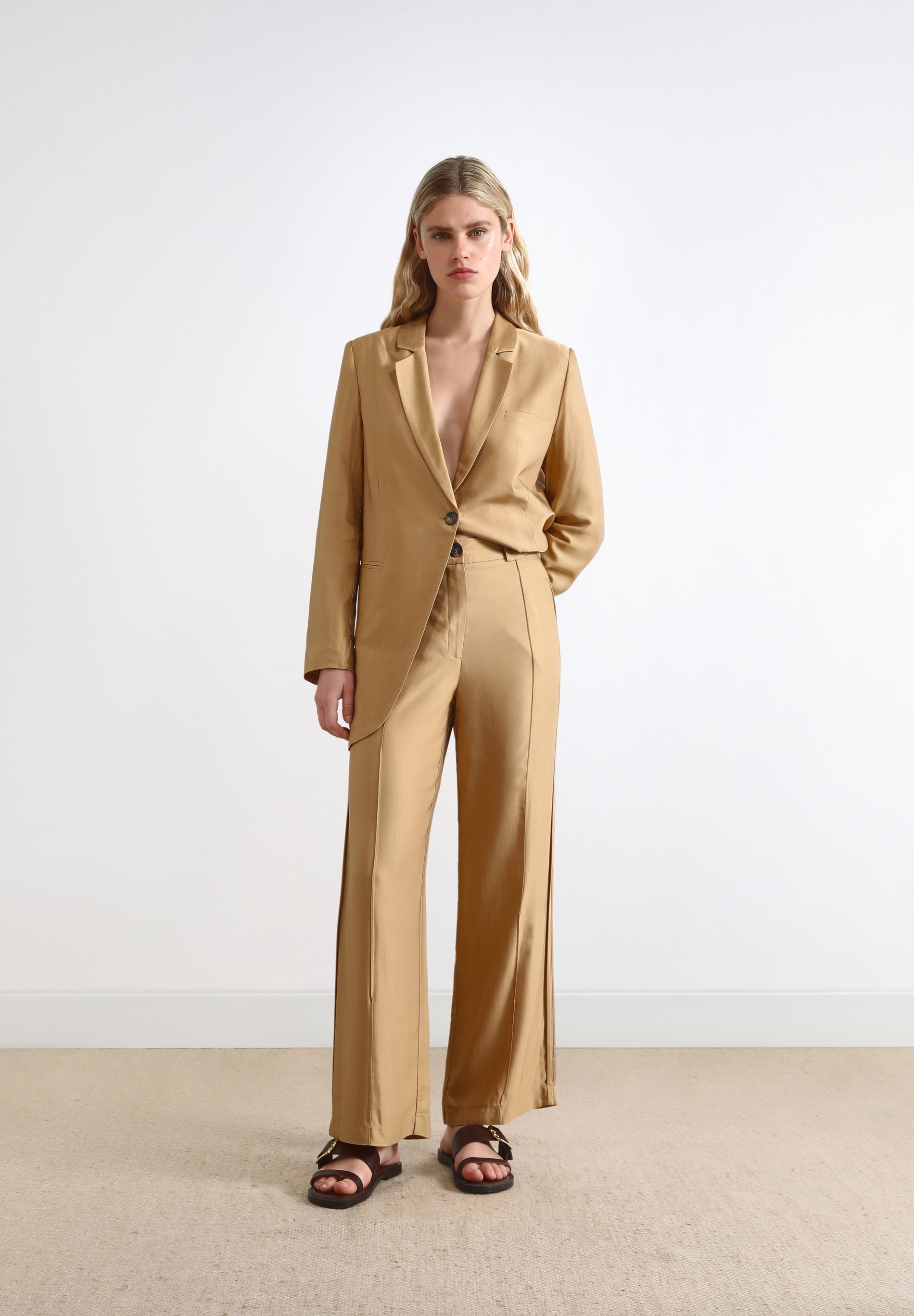 SATIN CULOTTE TROUSERS