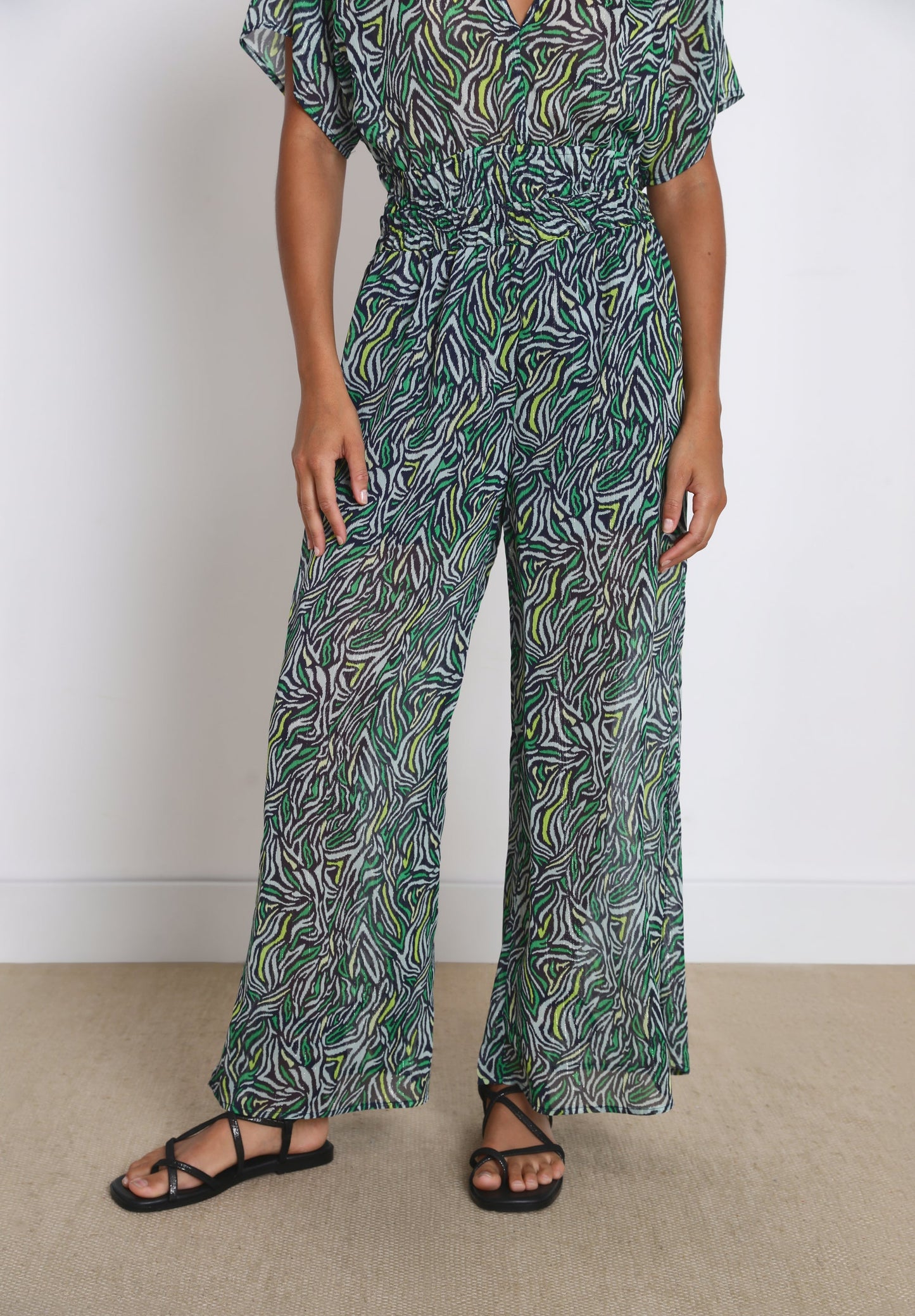 ANIMAL PRINT CULOTTES TROUSERS