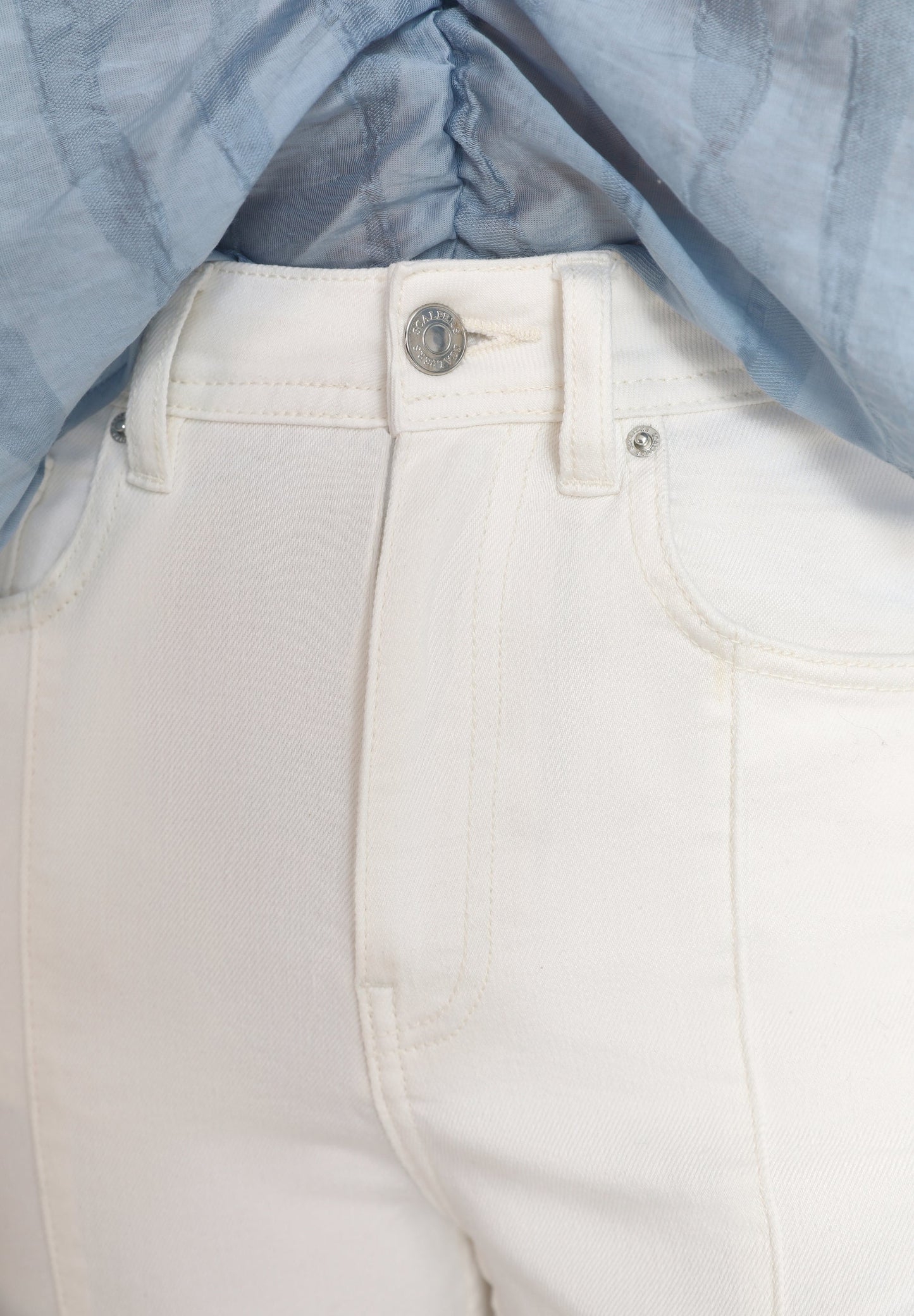 BOOTCUT JEANS WITH SEAM DETAILS