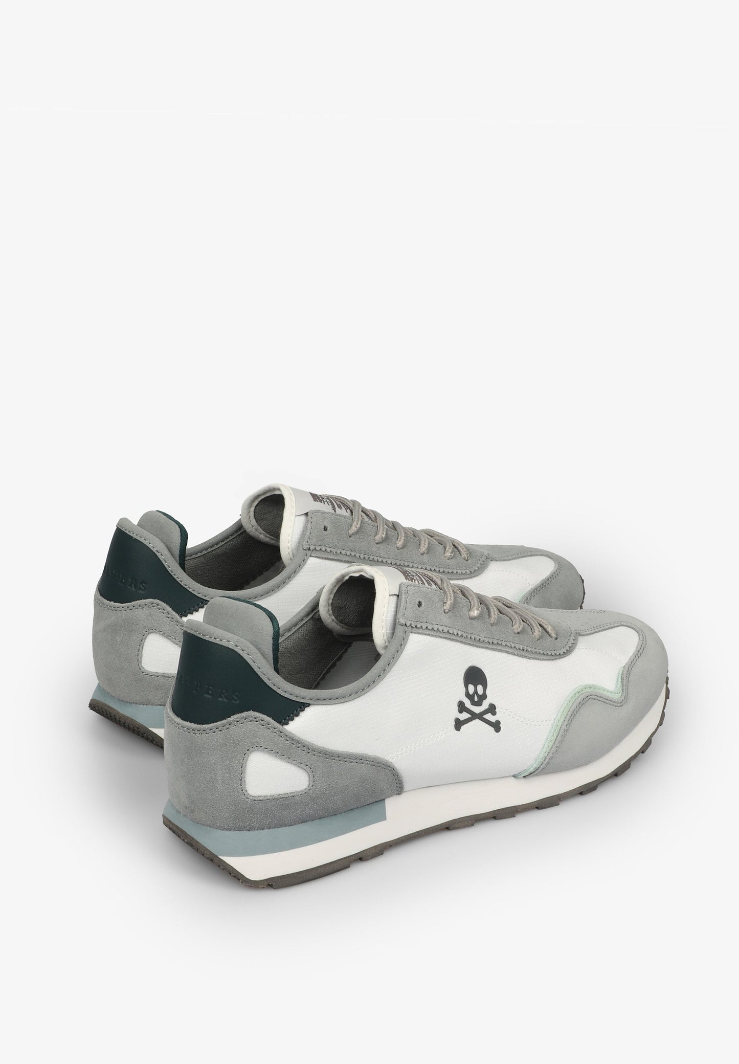 LEATHER AND SUEDE SNEAKERS