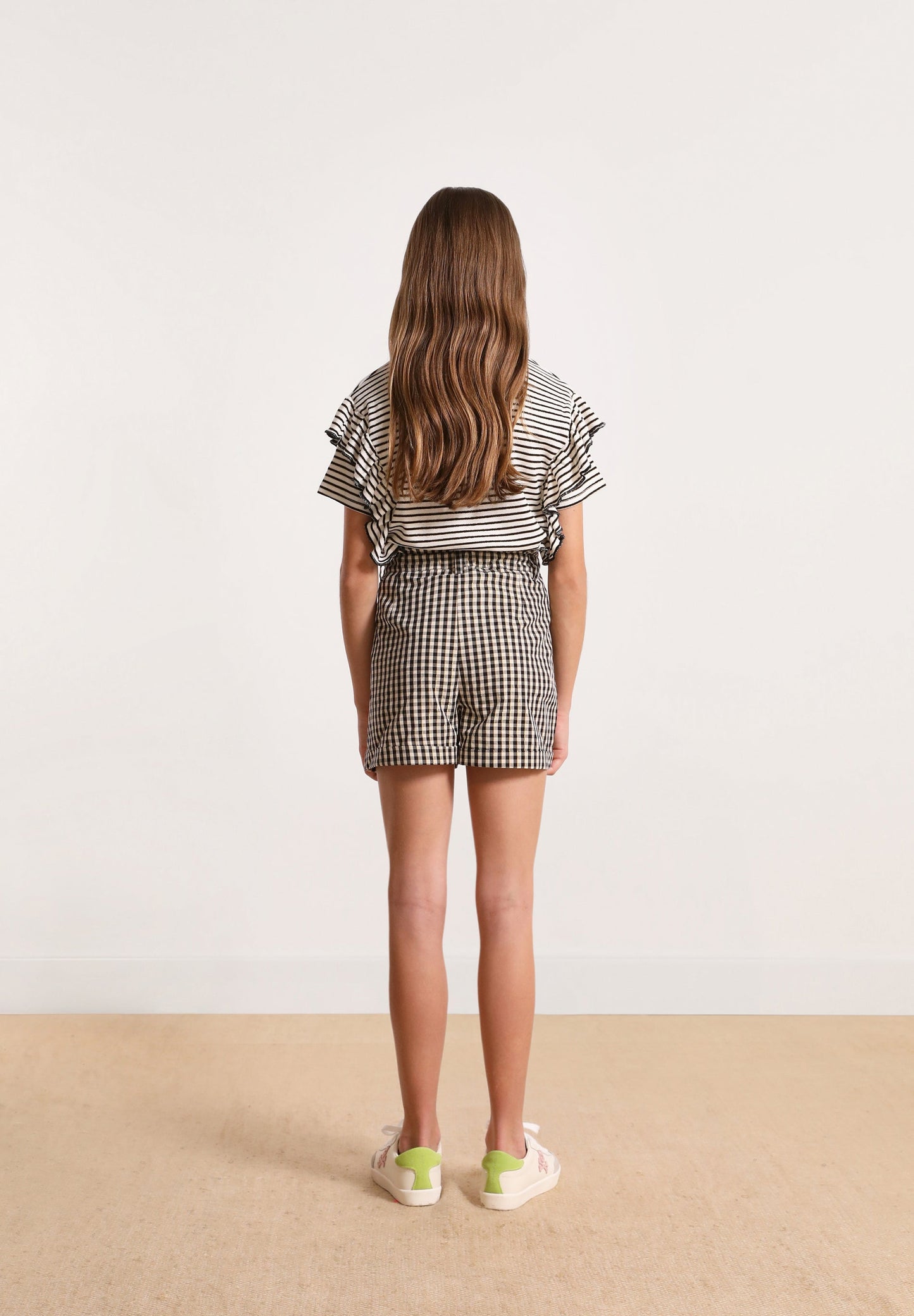 GINGHAM BERMUDA SHORT