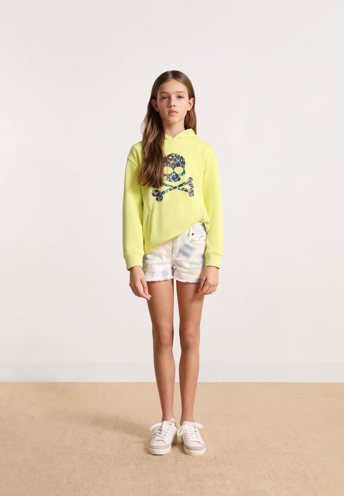 TIE-DYE BERMUDA SHORTS