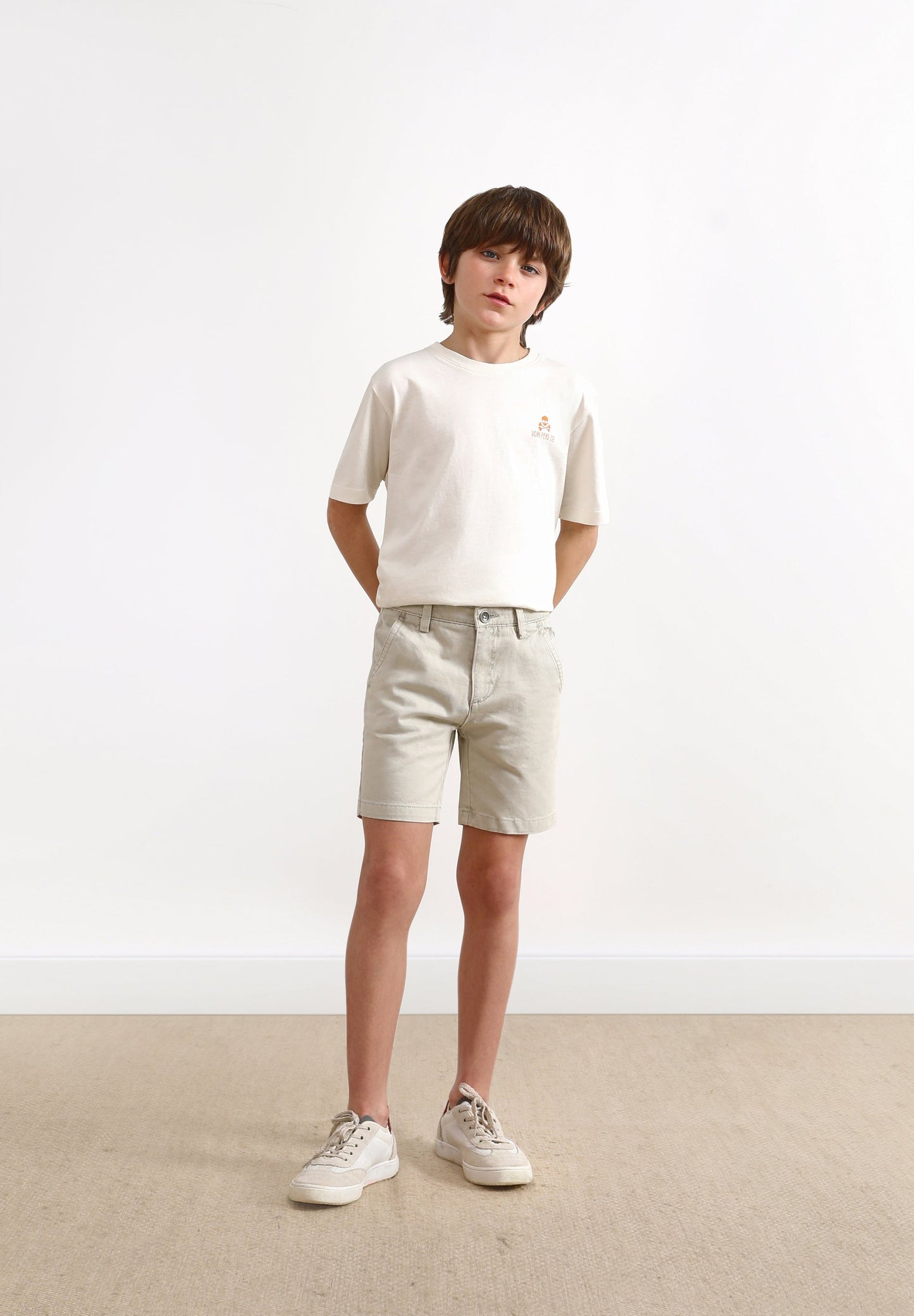 COTTON BERMUDA SHORTS