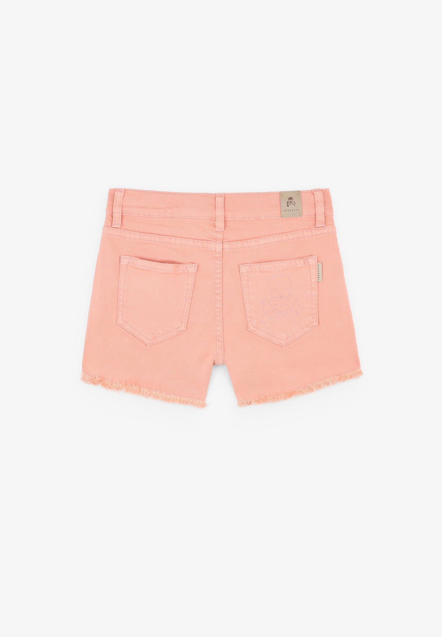 FRAYED EDGE BERMUDA SHORTS