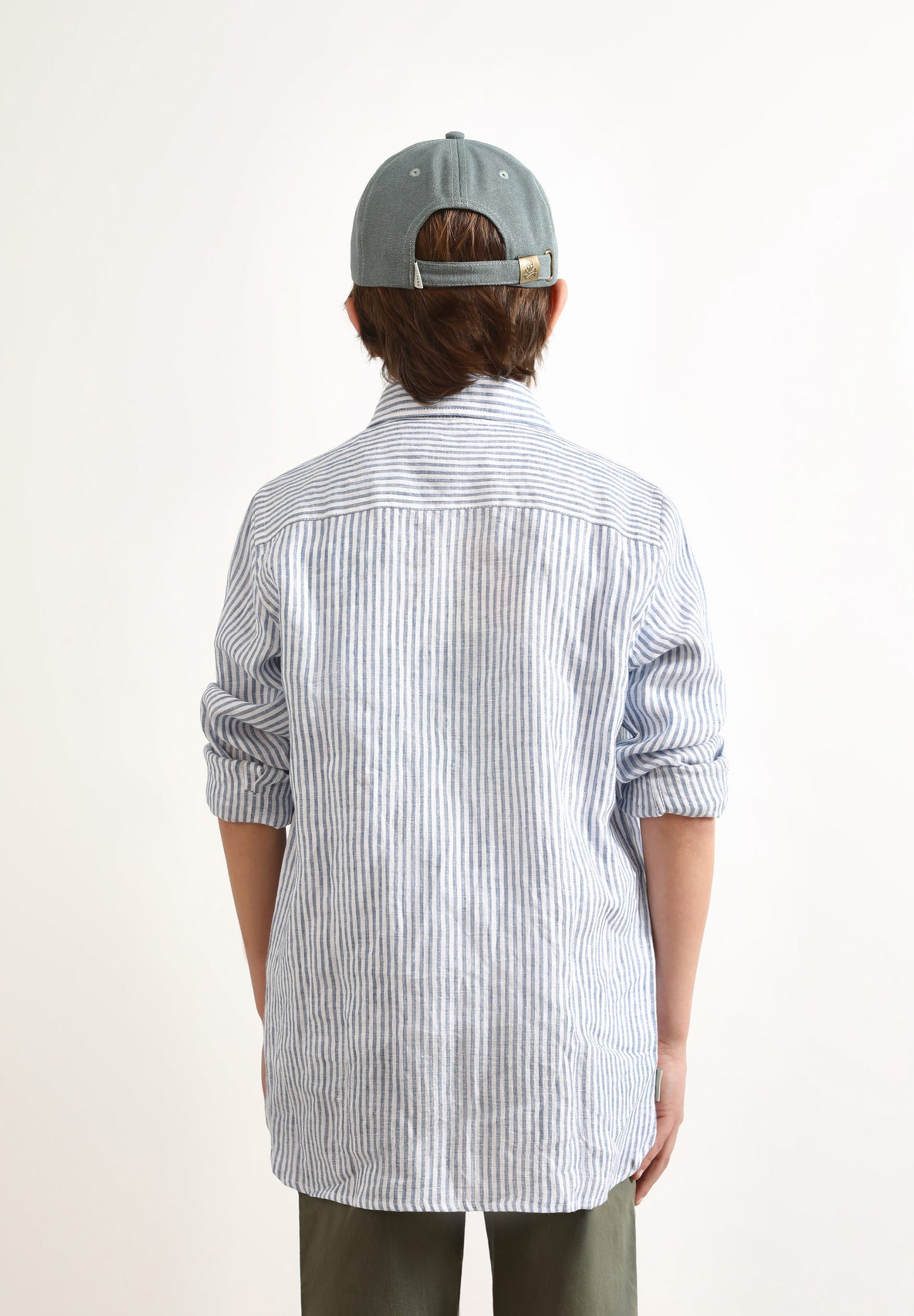 STRIPED LINEN SHIRT