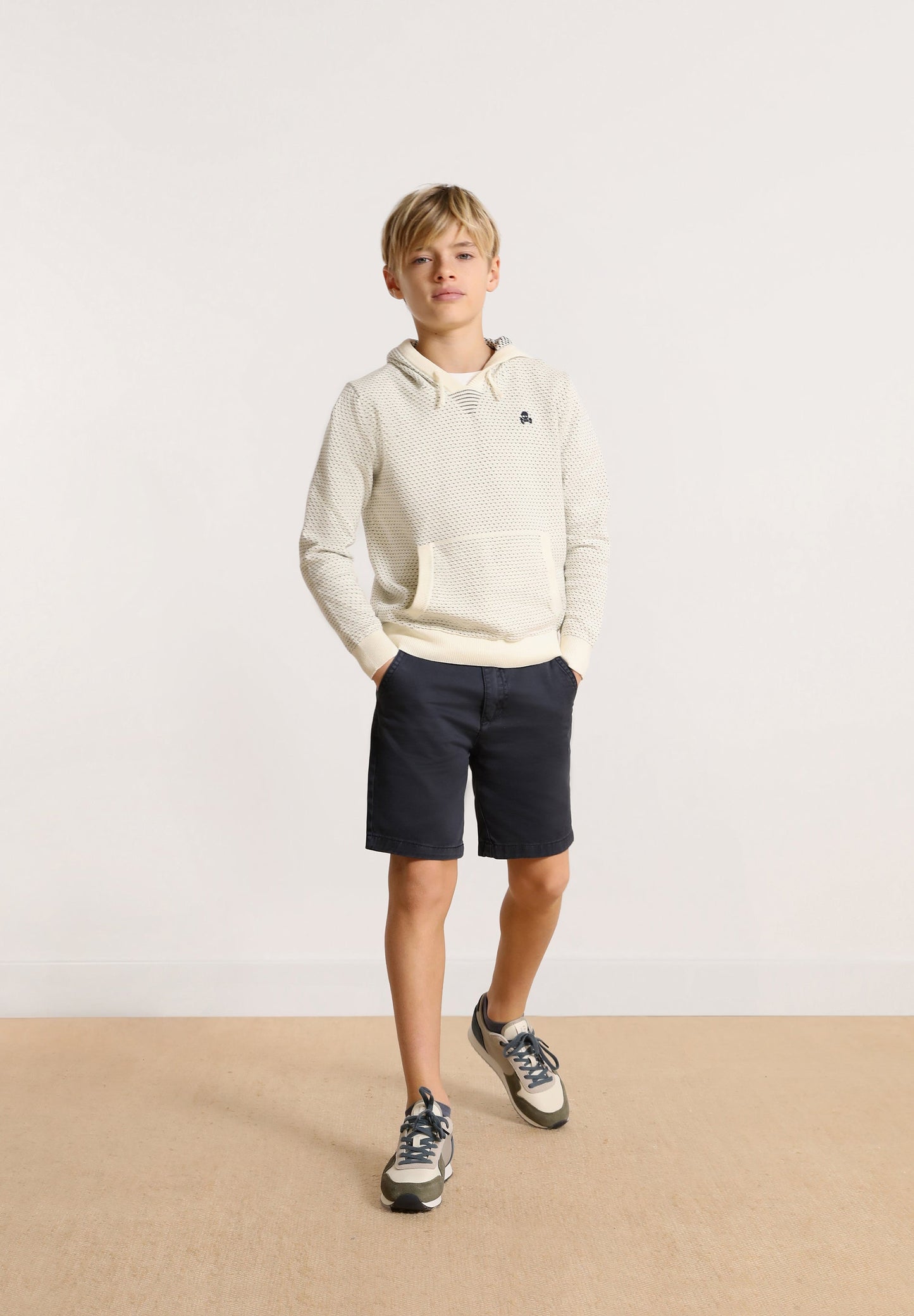 HOODIE STRIPES TRICOT KIDS