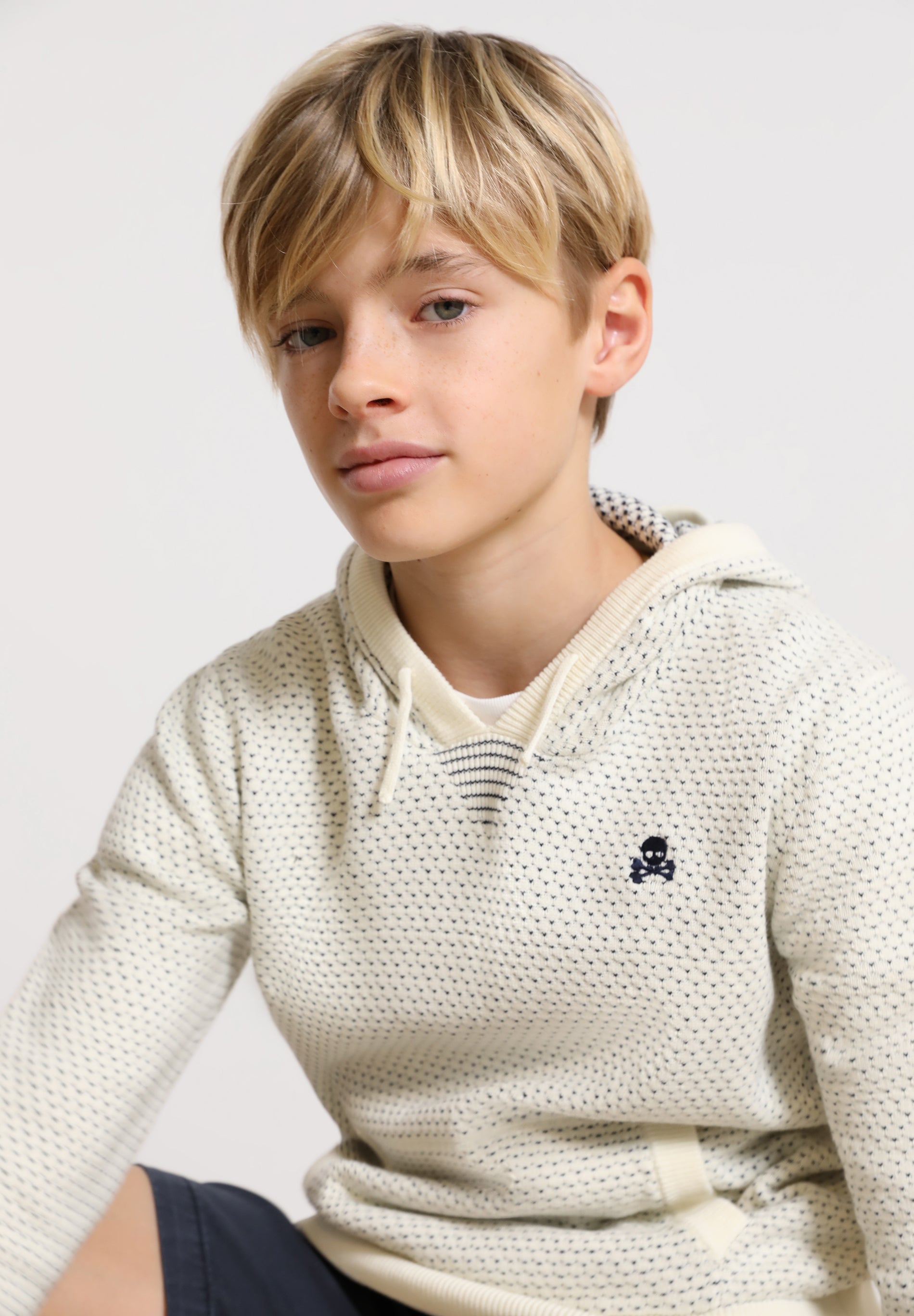 HOODIE STRIPES TRICOT KIDS