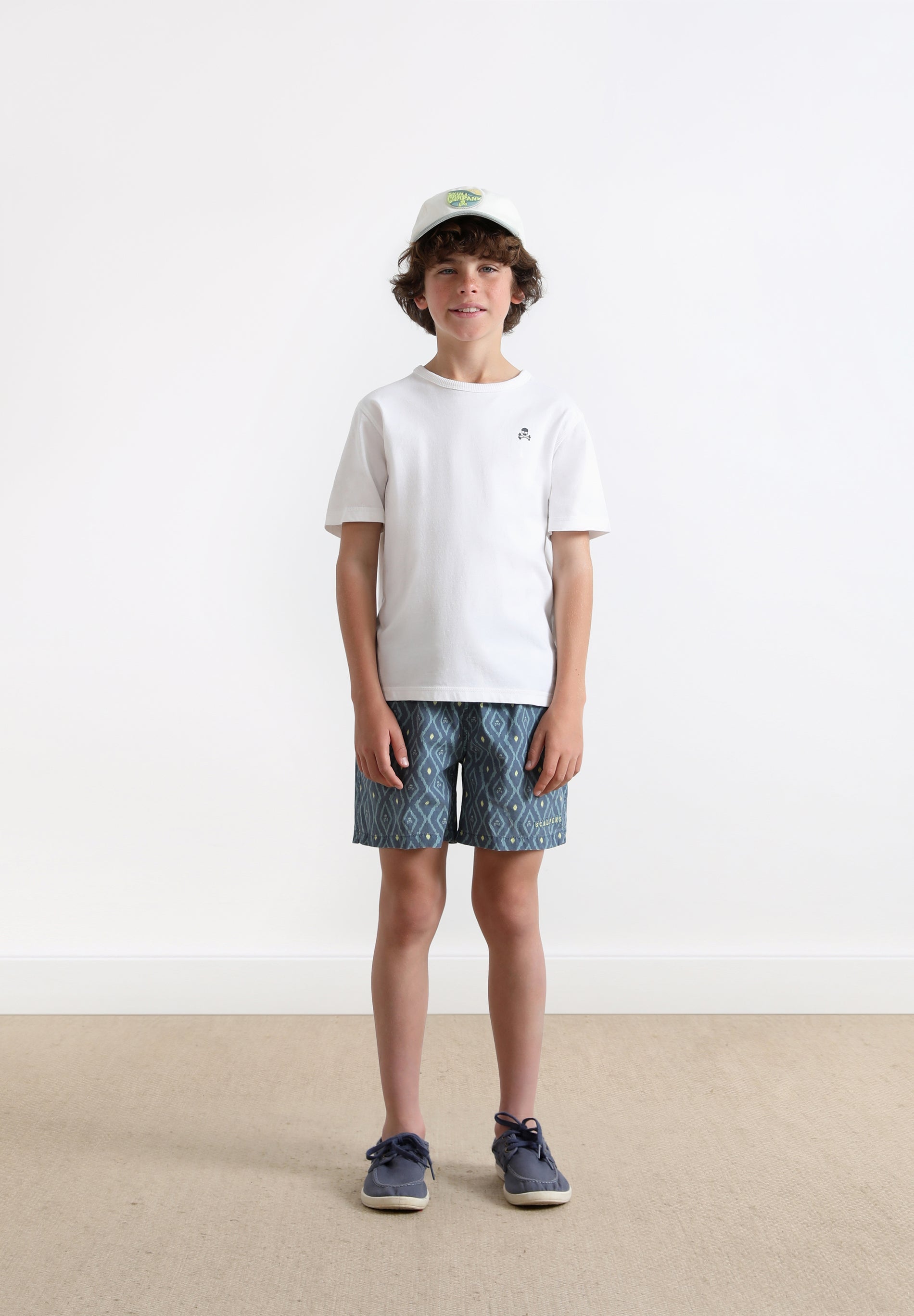 IKAT PRINT SWIMMING TRUNKS