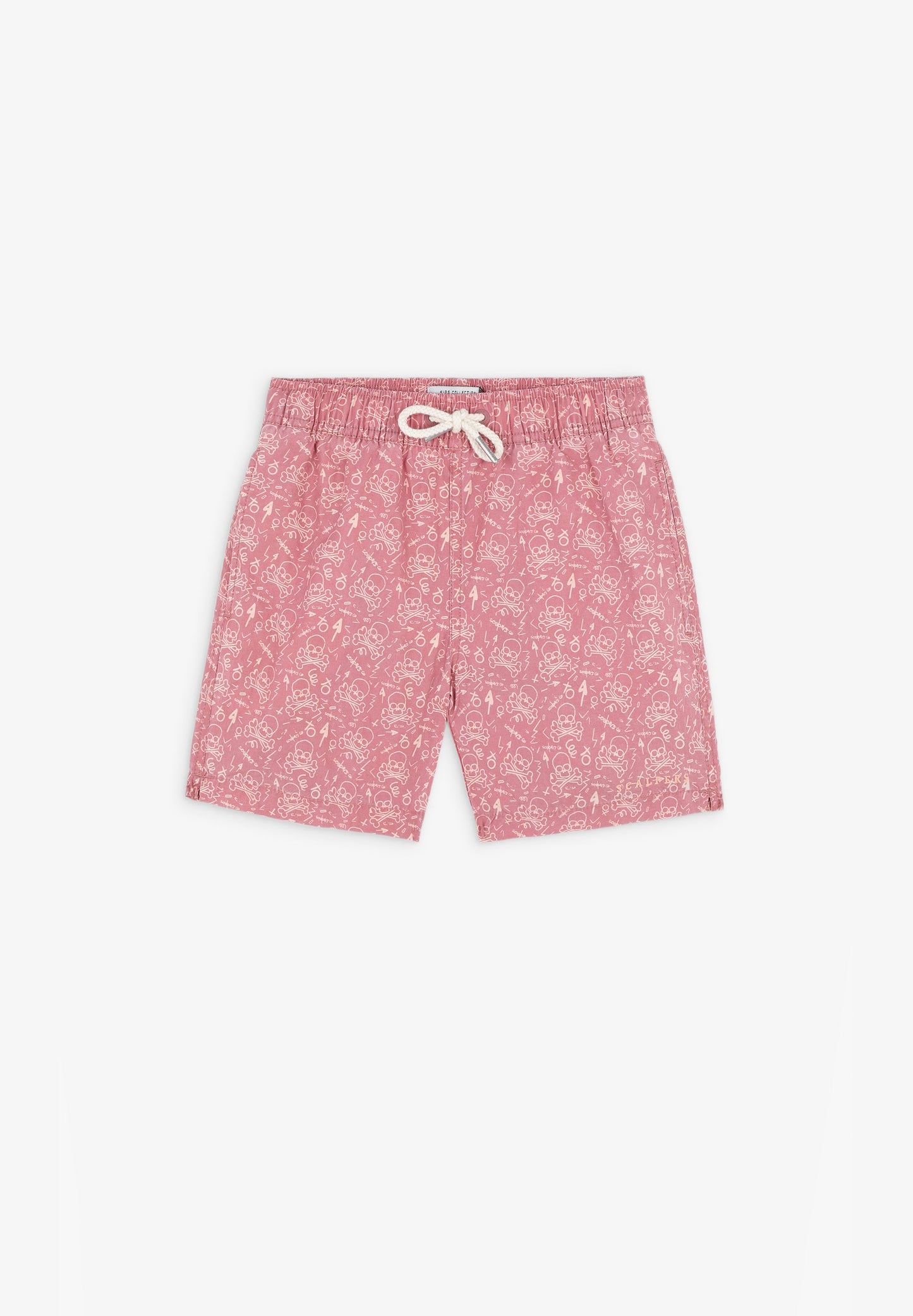 SWIMMING TRUNKS WITH SKULL DESIGN