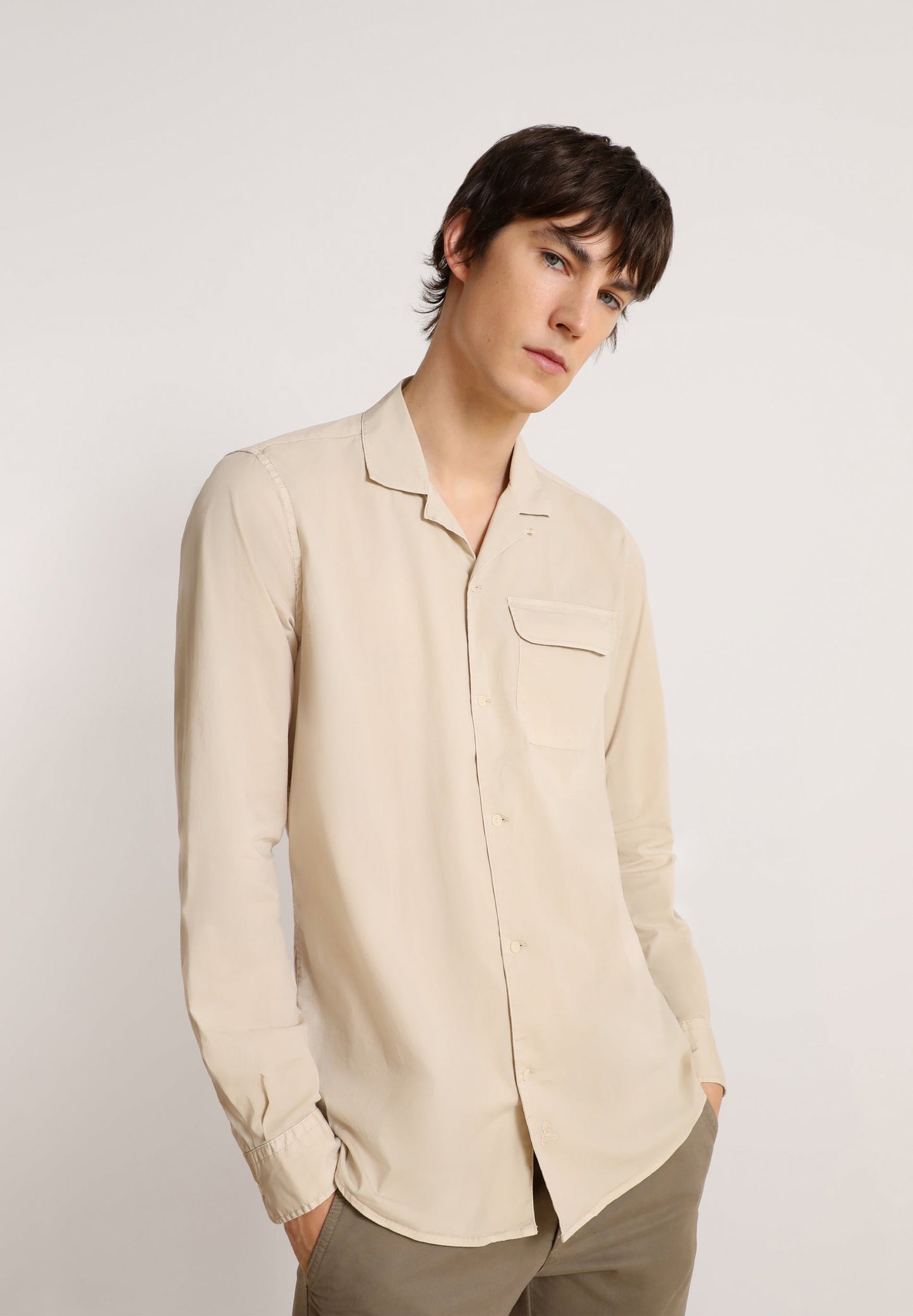 PYJAMA SHIRT WITH POCKET