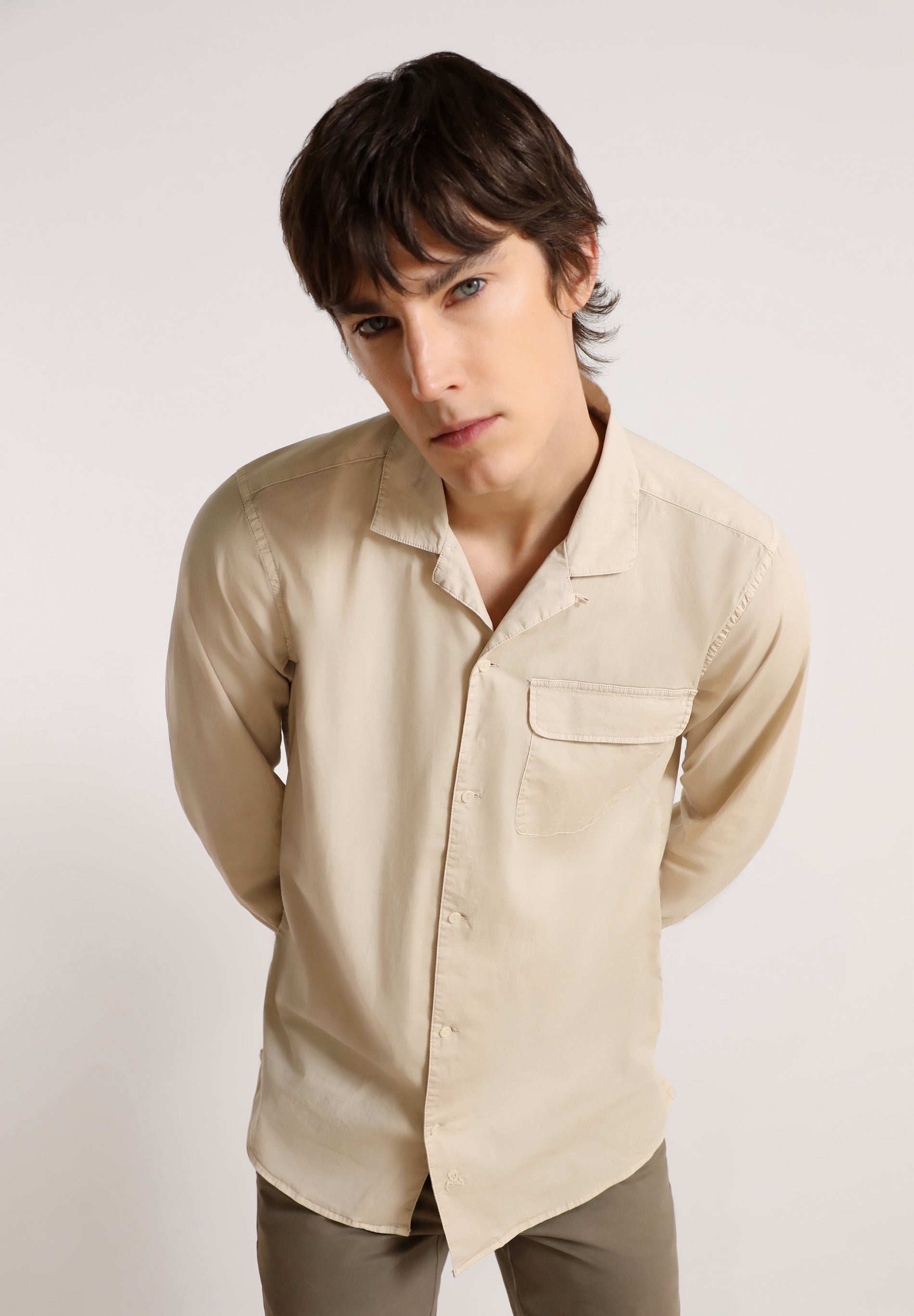 PYJAMA SHIRT WITH POCKET