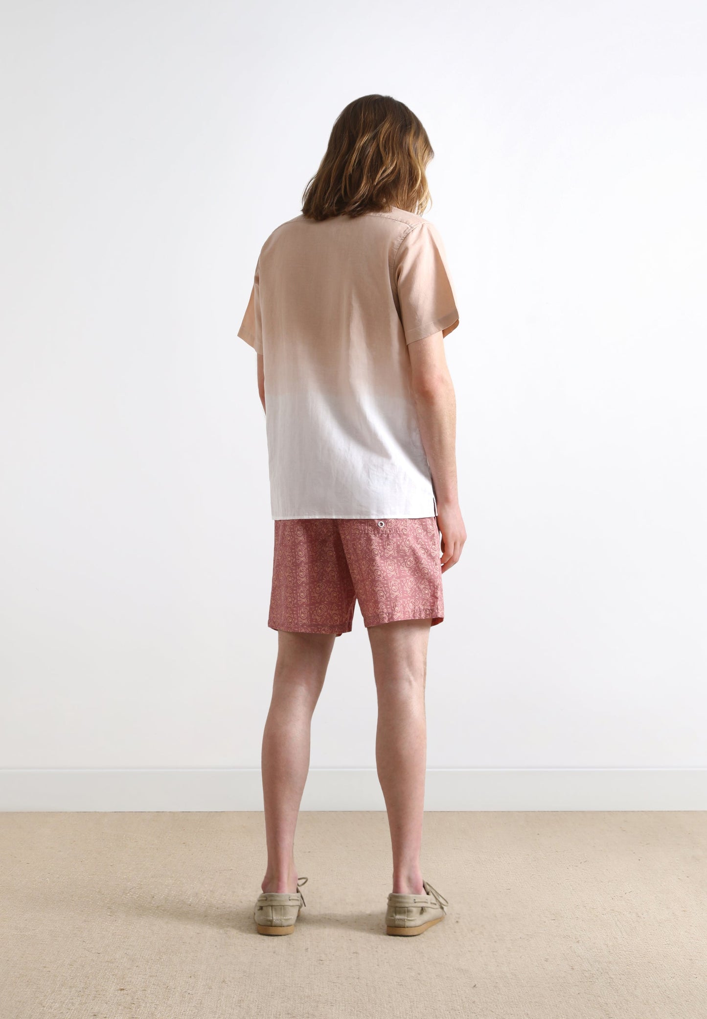 SWIMMING TRUNKS WITH SKULL DESIGN