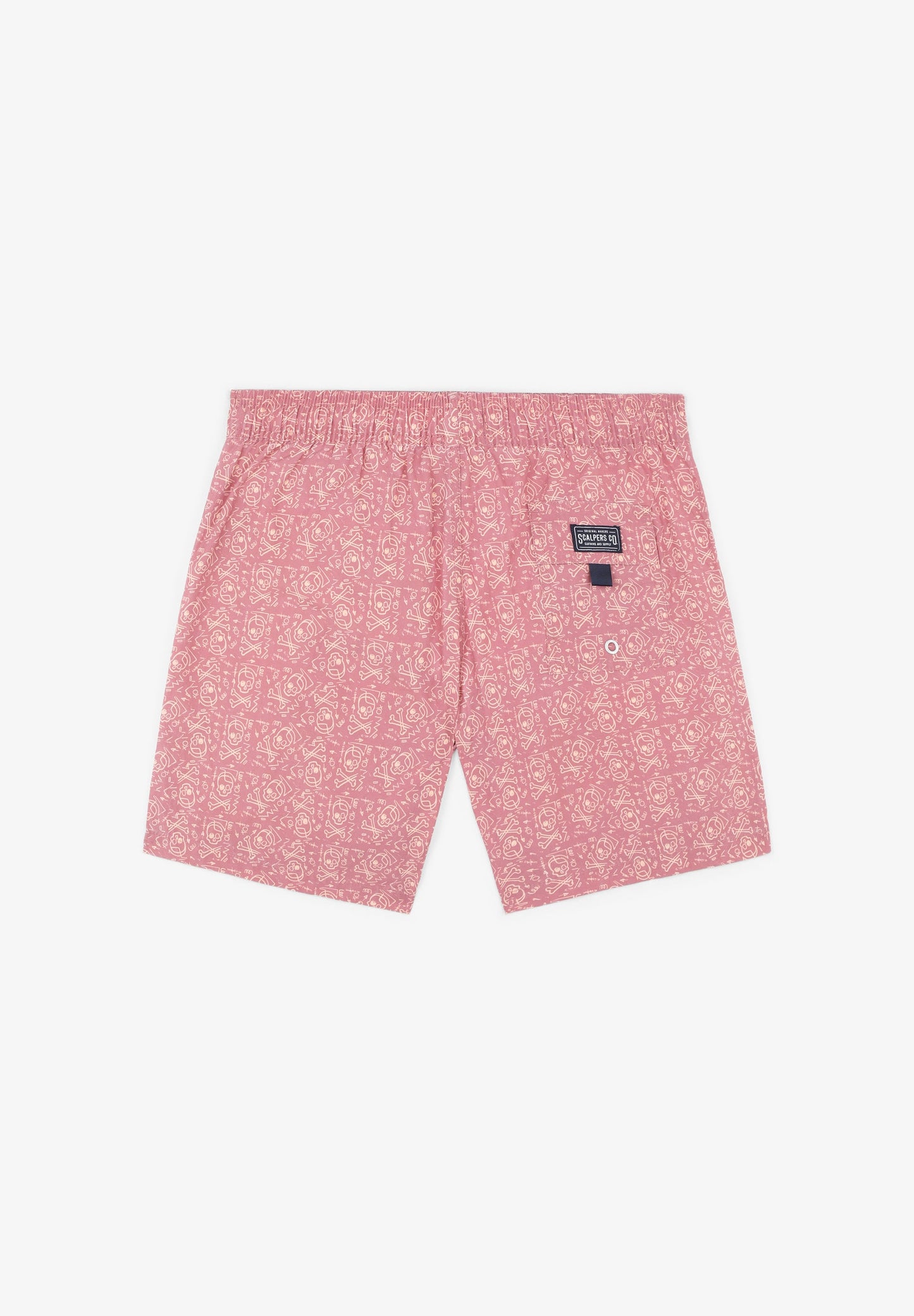 SWIMMING TRUNKS WITH SKULL DESIGN