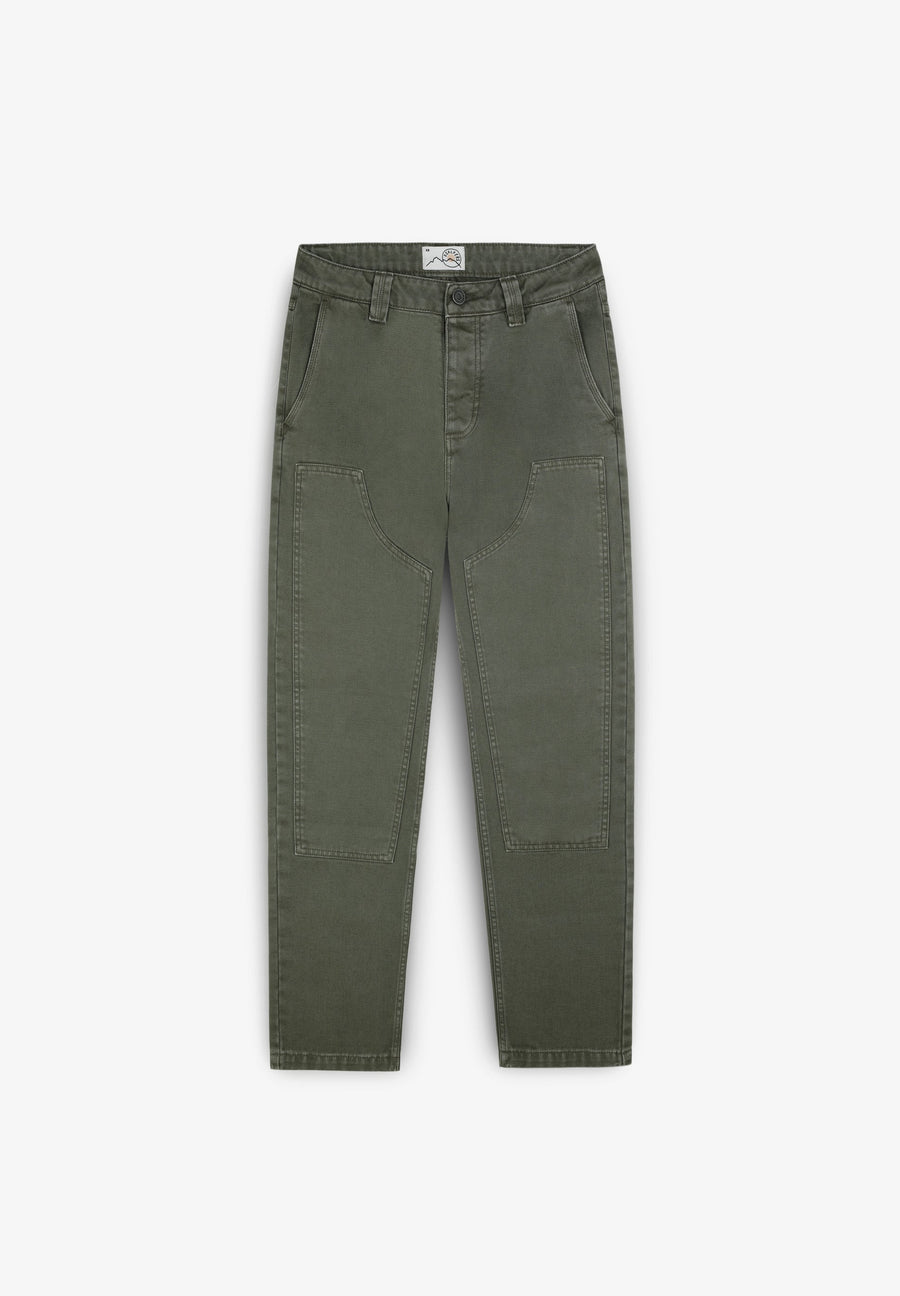 TWILL PATCH TROUSERS