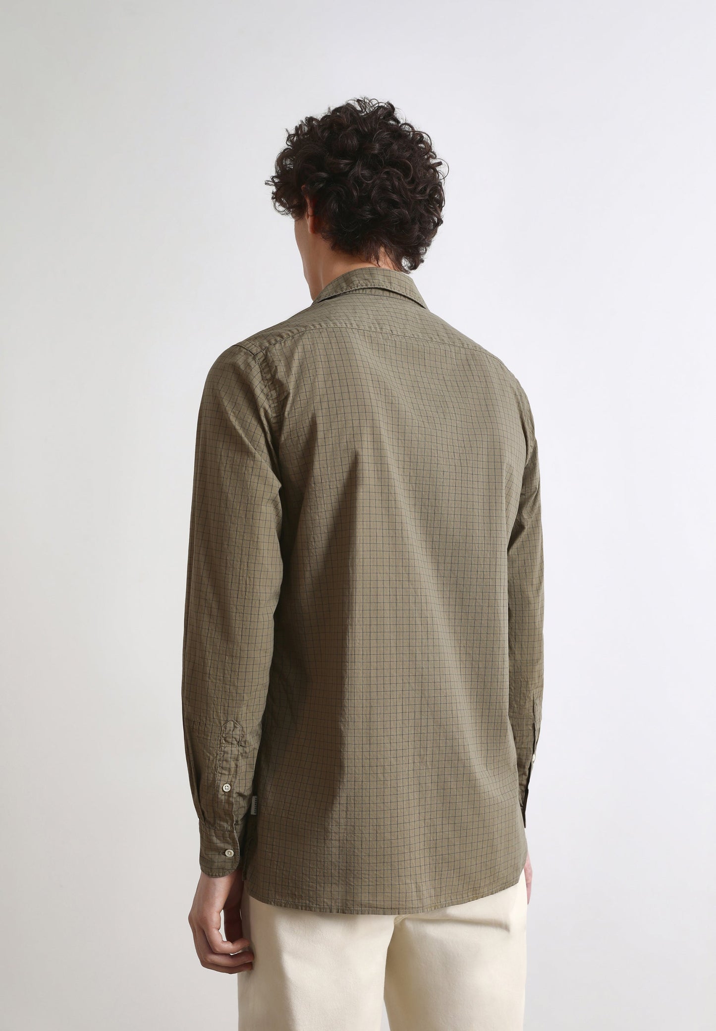 POPLIN CHECK SHIRT