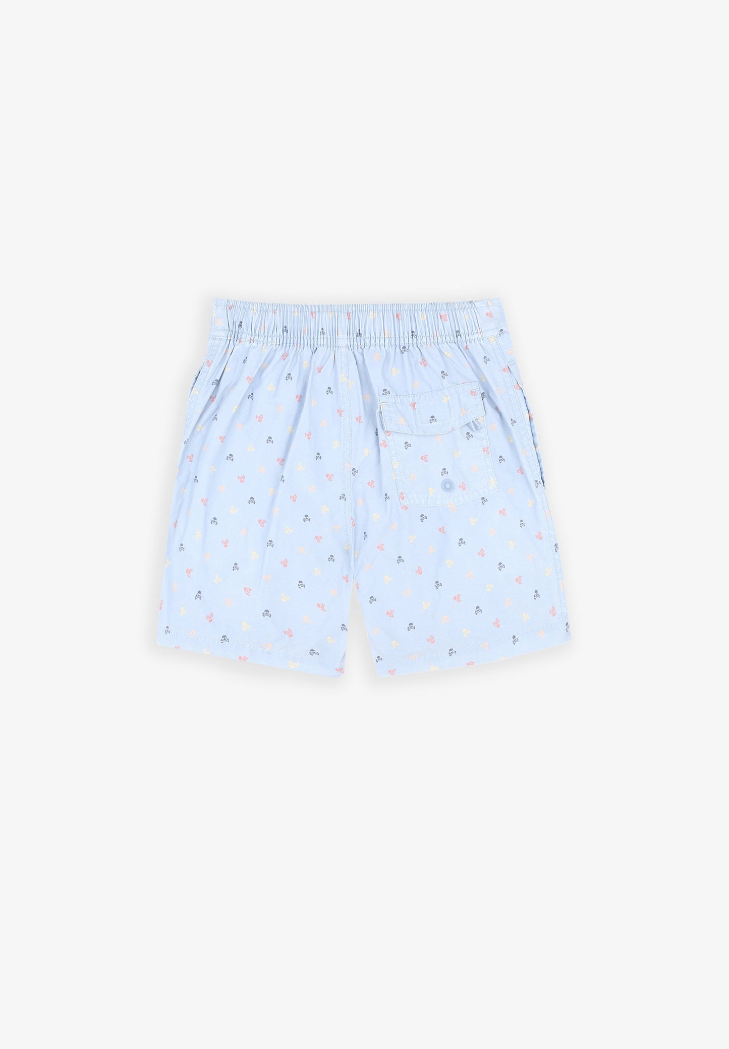 SWIMMING TRUNKS WITH ALL-OVER SKULLS