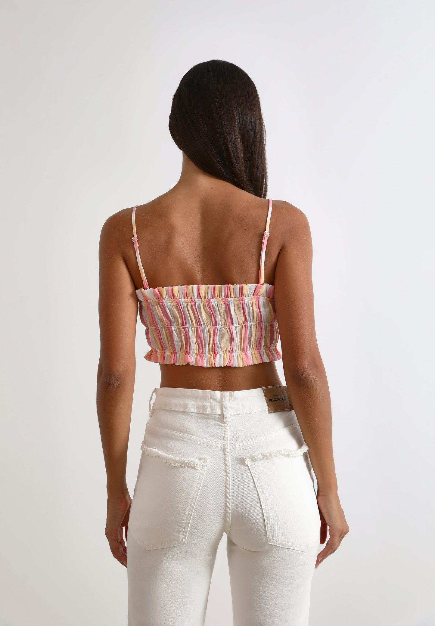 STRIPED SHIRT TOP SET