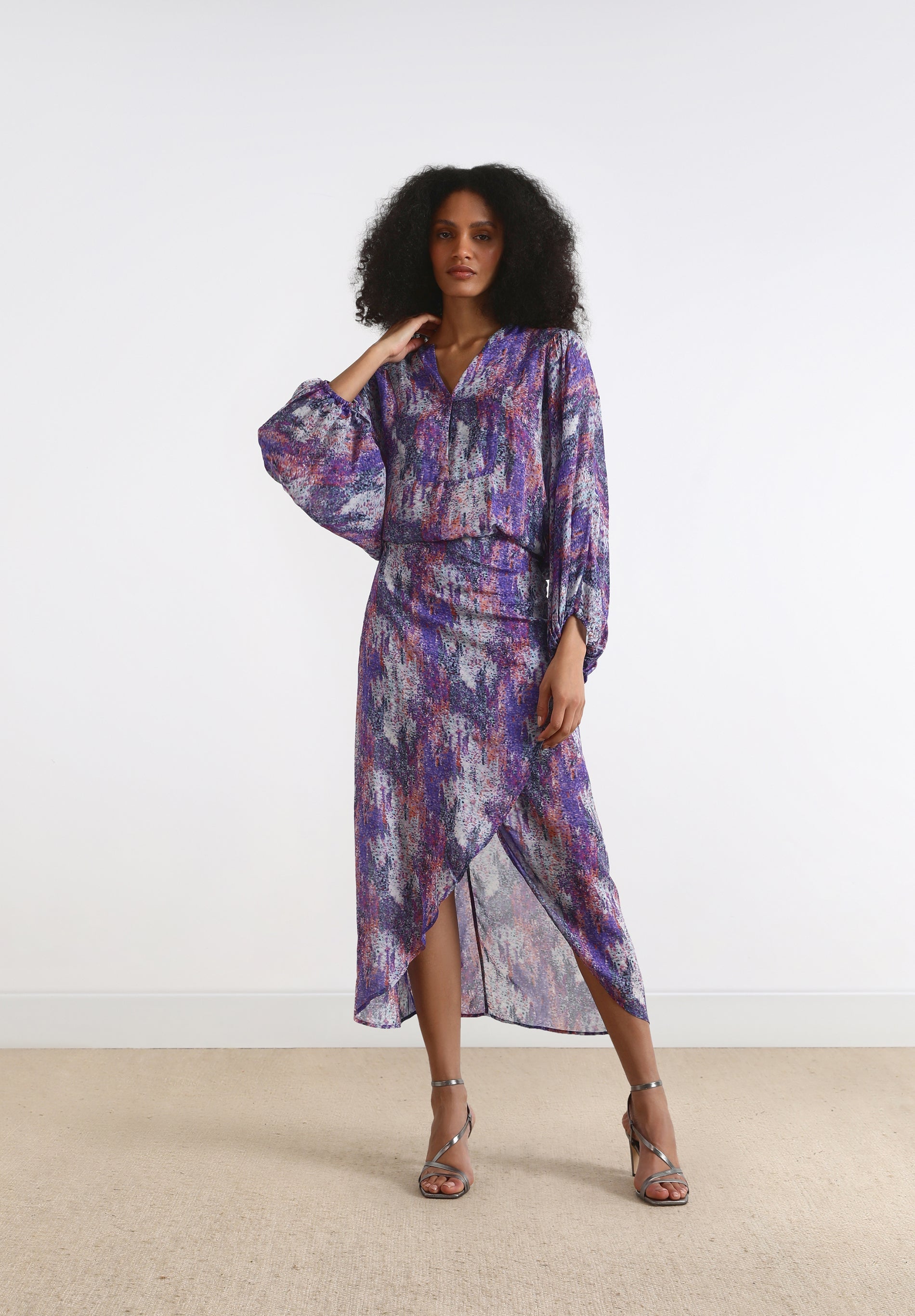 MULTICOLOURED SARONG SKIRT