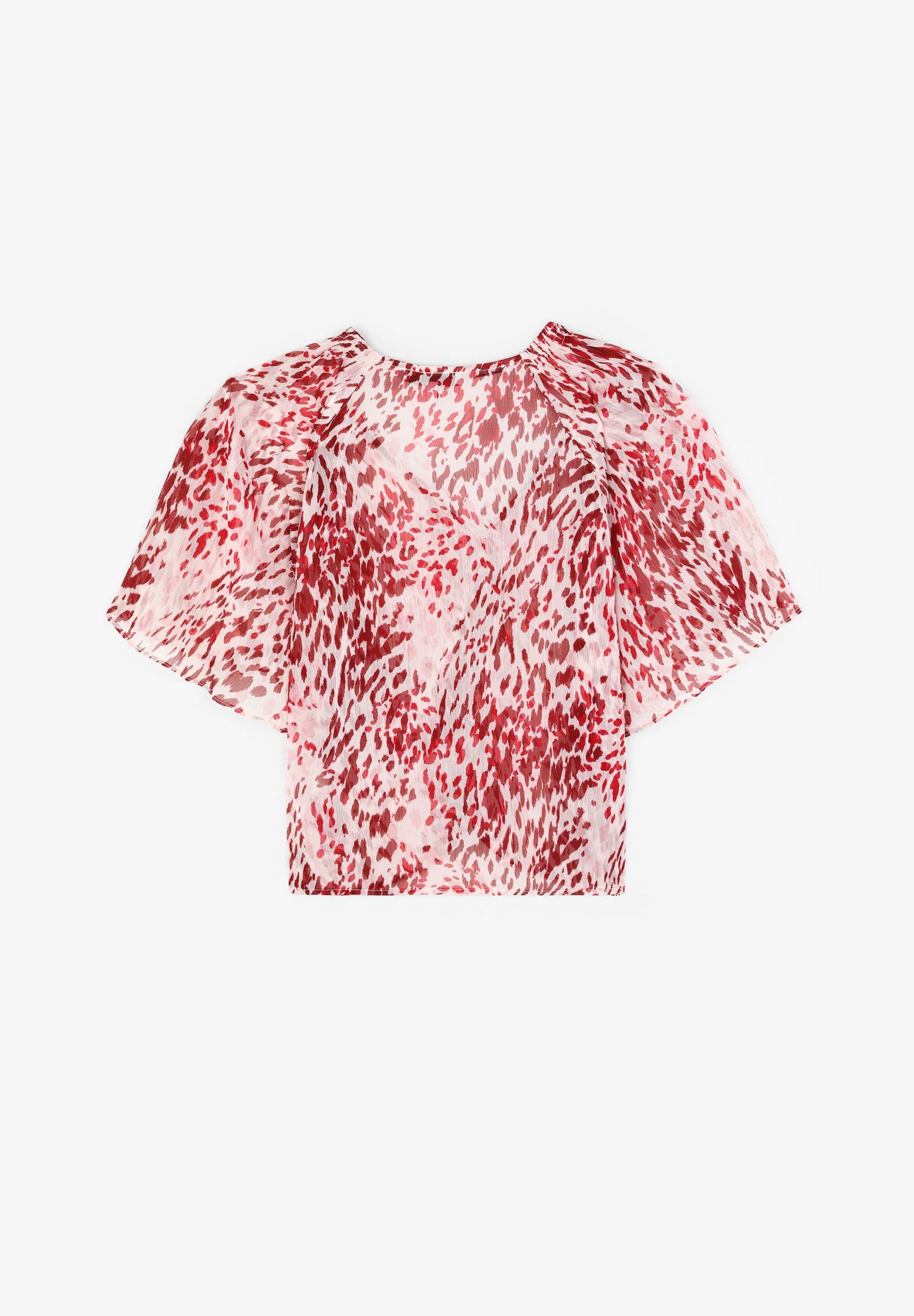 FLOWING SLEEVE BLOUSE