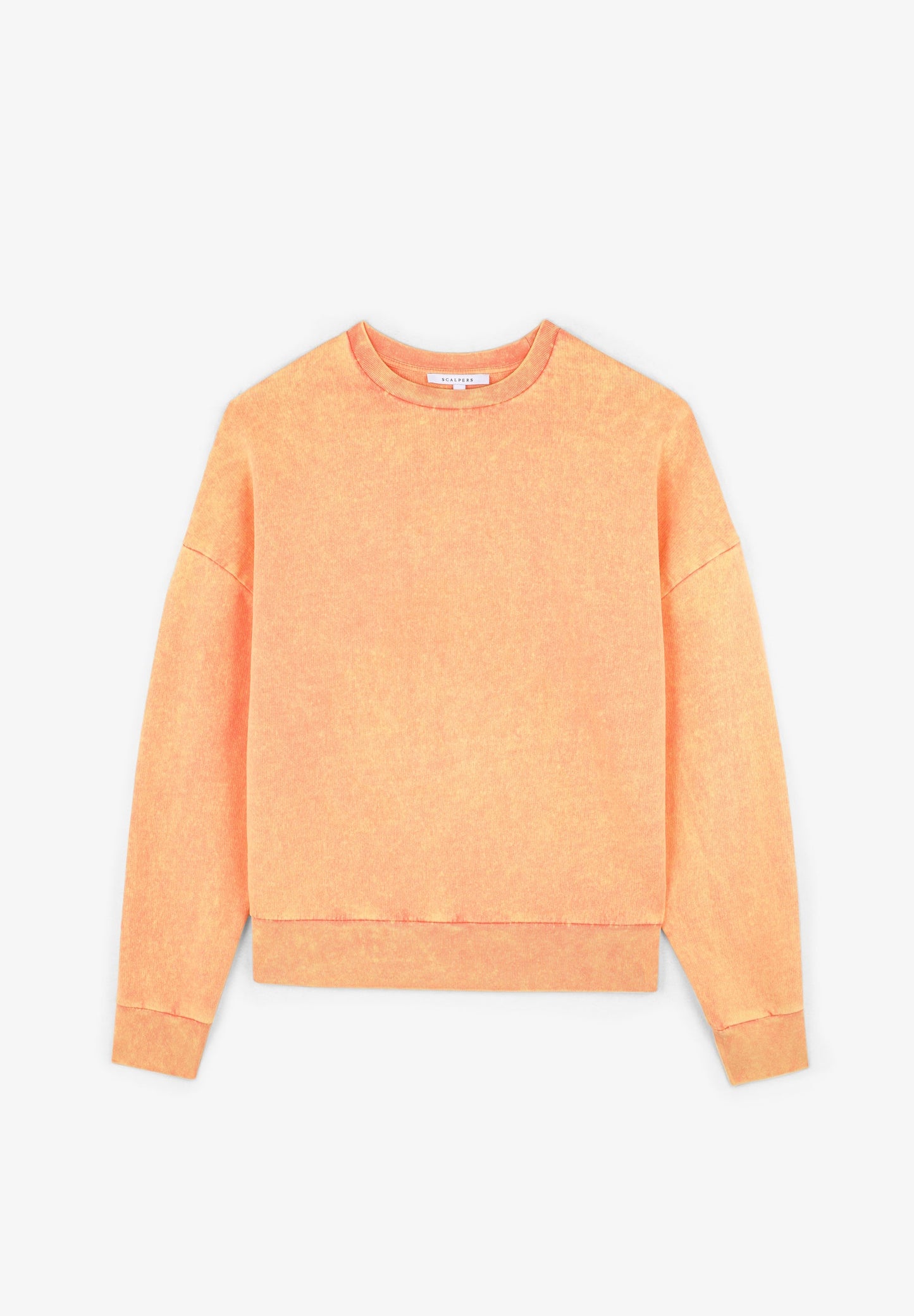 FADED SWEATSHIRT WITH SHINY SKULL