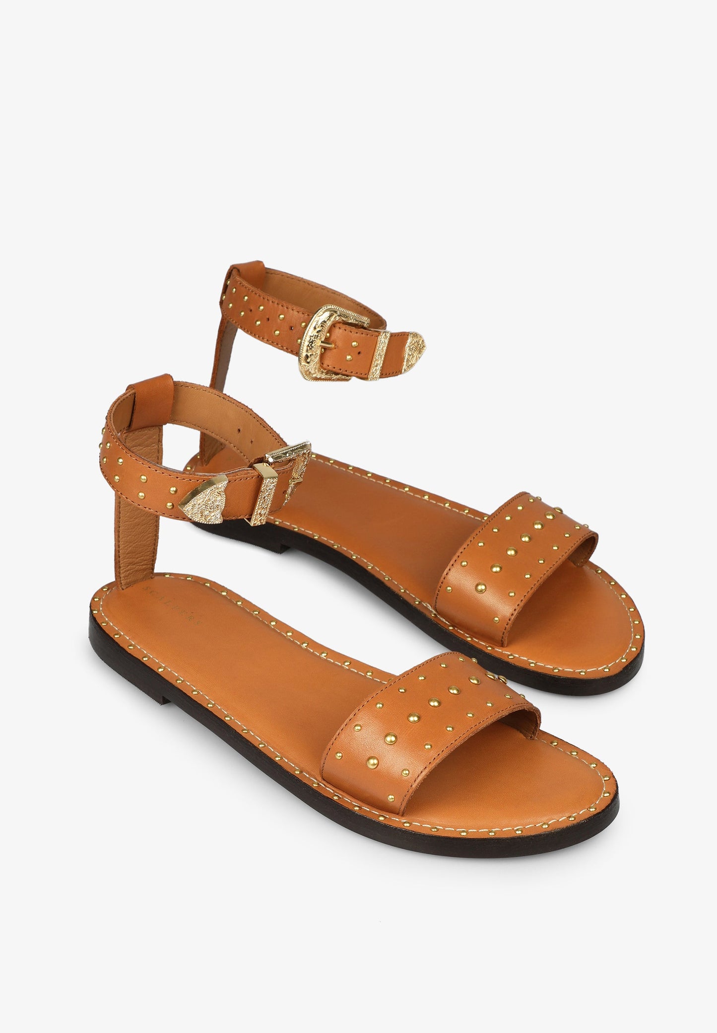 SANDALS WITH ANKLE BUCKLE