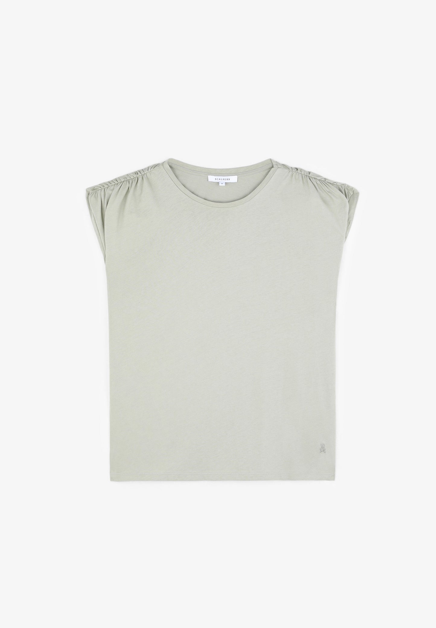 T-SHIRT WITH SHOULDER DETAIL