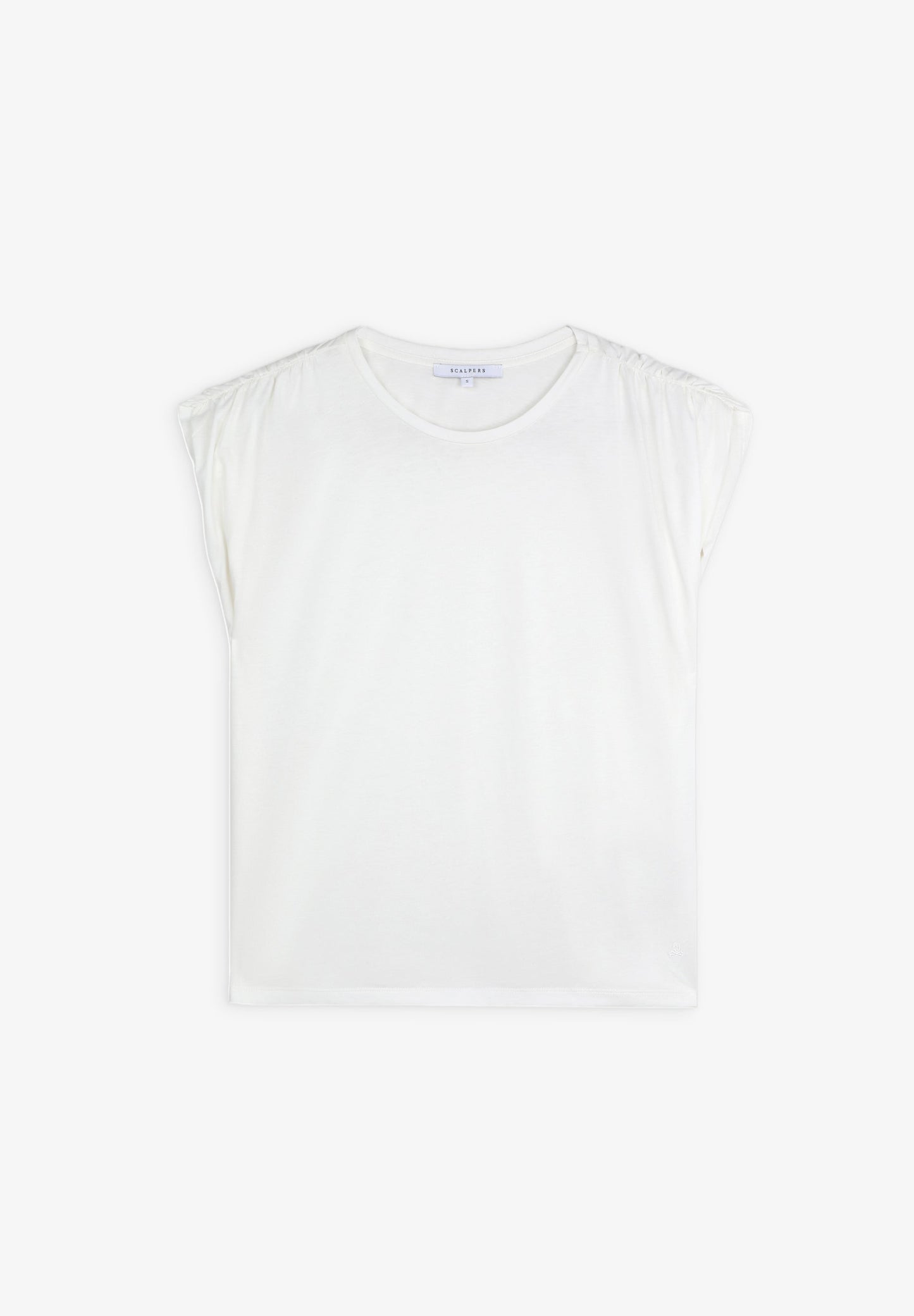 T-SHIRT WITH SHOULDER DETAIL