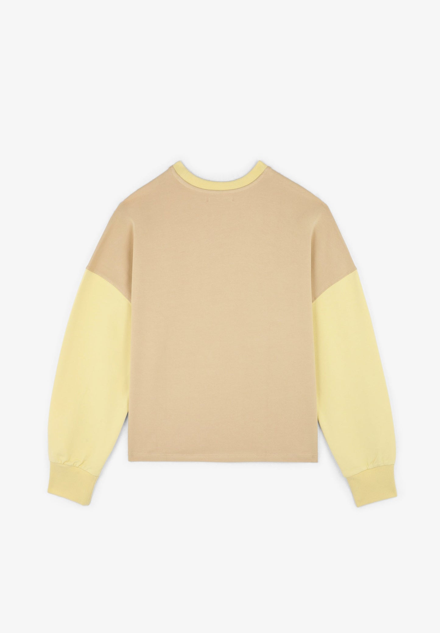 TWO-TONE SWEATSHIRT