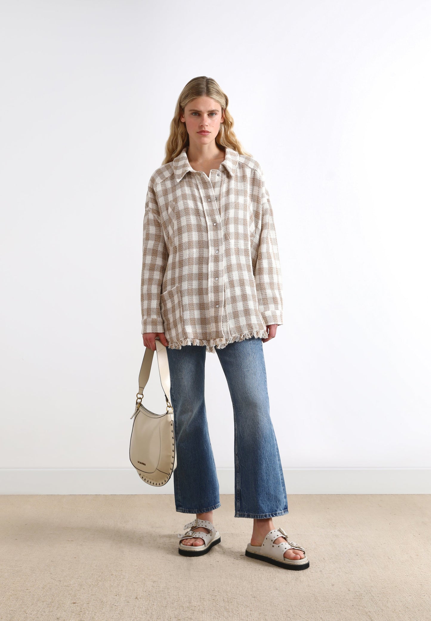 GINGHAM OVERSHIRT