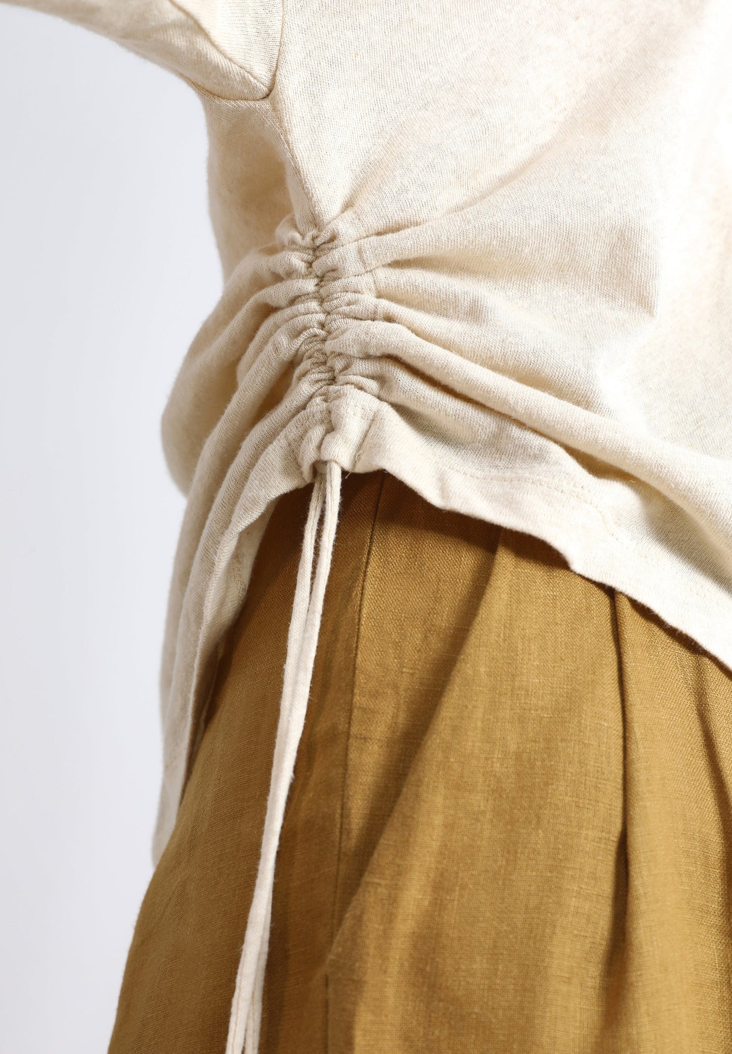 LONG SLEEVE LINEN T-SHIRT