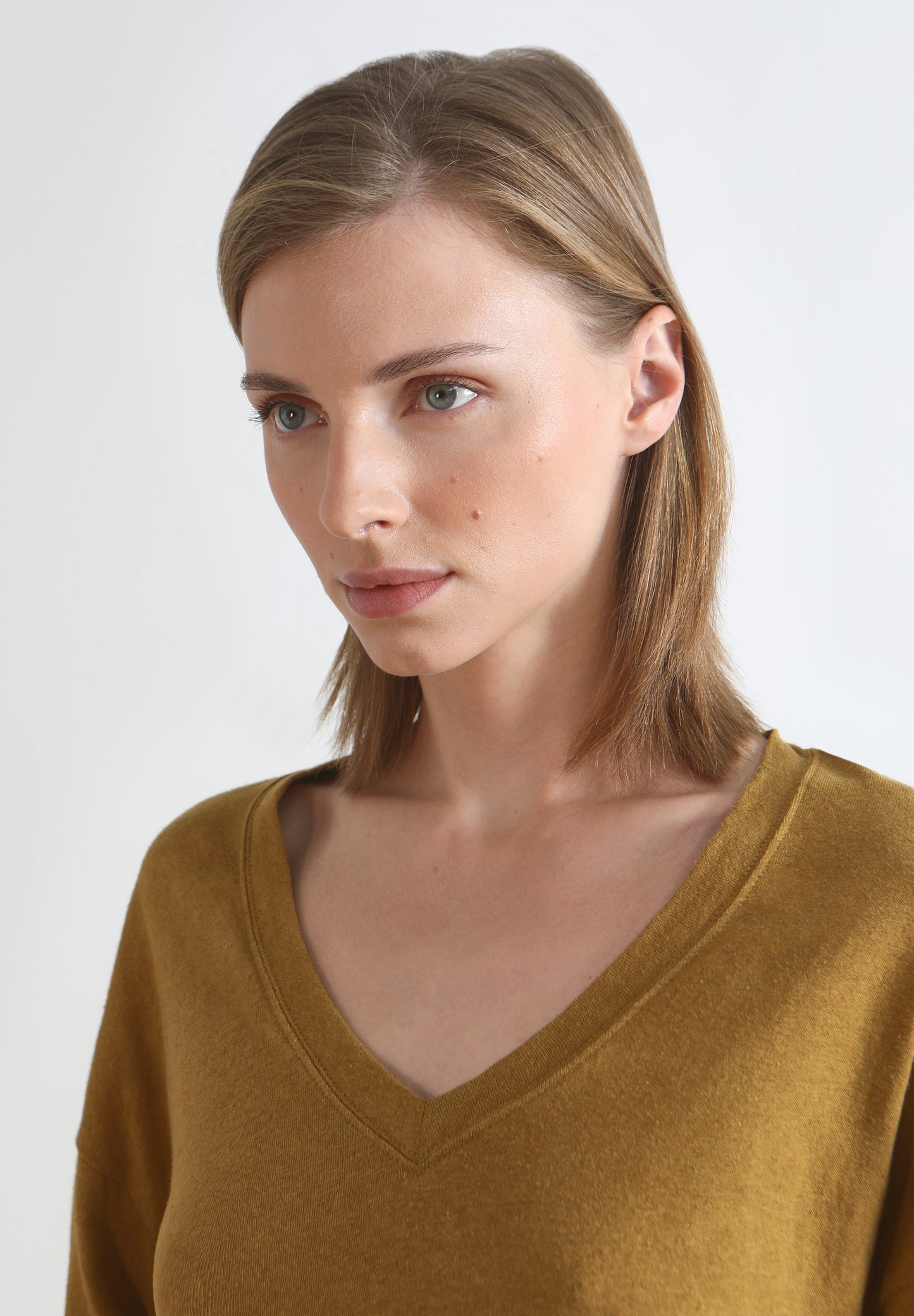 LONG SLEEVE LINEN T-SHIRT