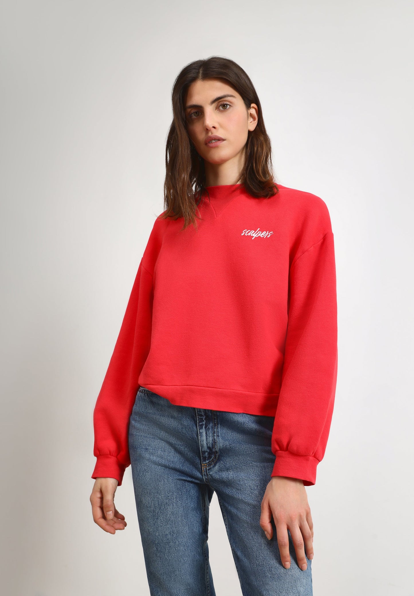 SWEATSHIRT WITH CHEST LOGO