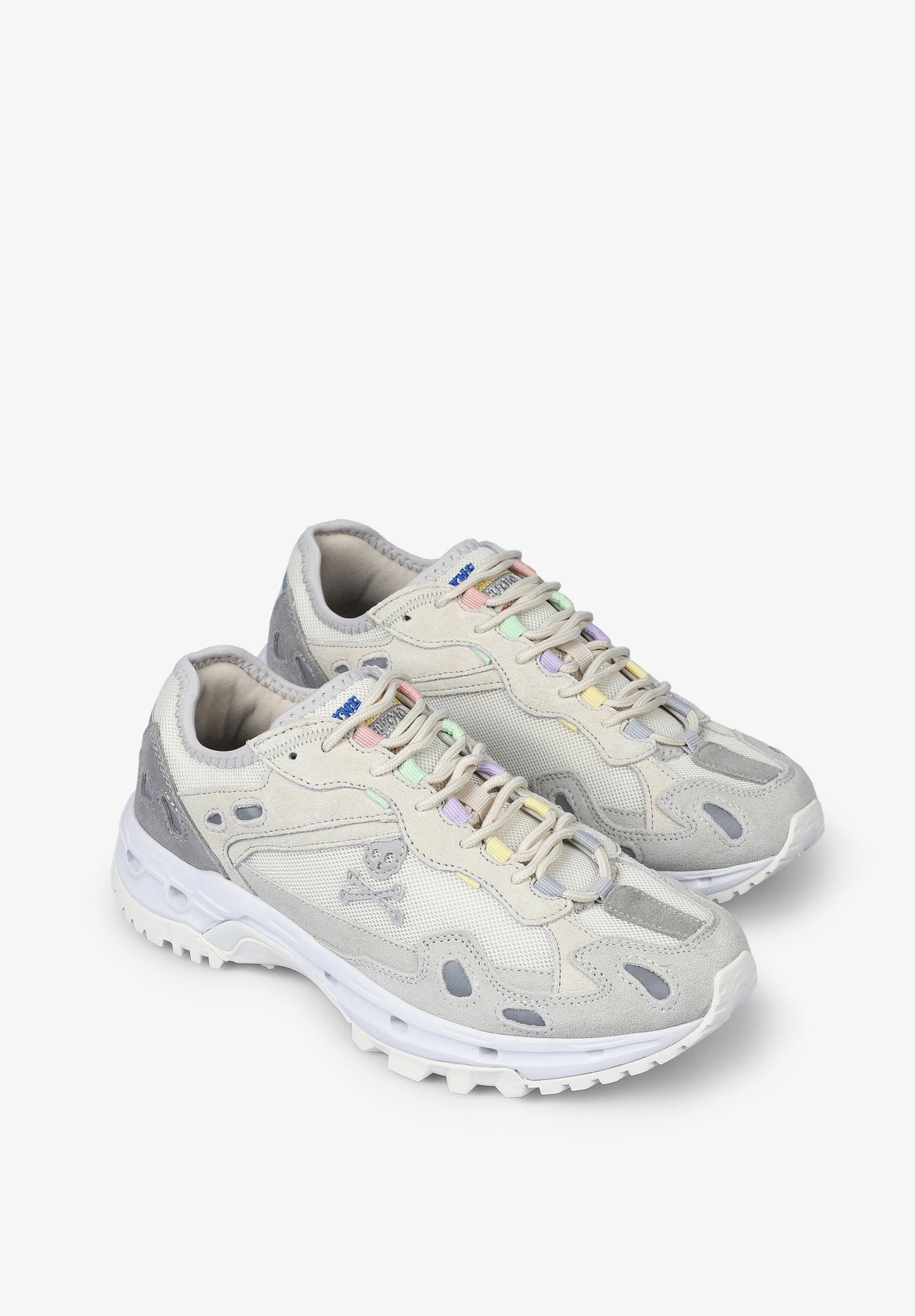 SNEAKERS WITH MULTICOLOURED DETAILS