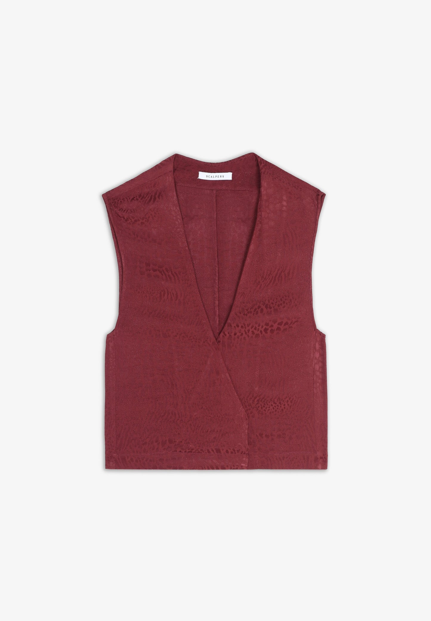 CROPPED CROSSOVER TOP