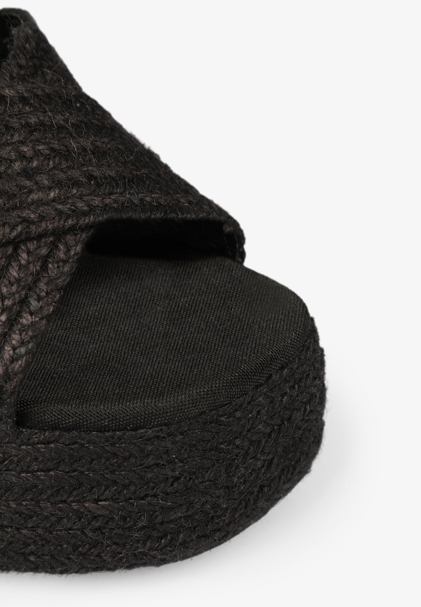 HIGH HEEL RAFFIA SANDALS