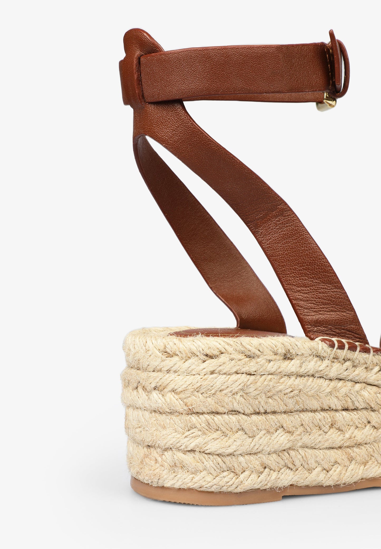 PLATFORM ESPADRILLES WITH STUDS