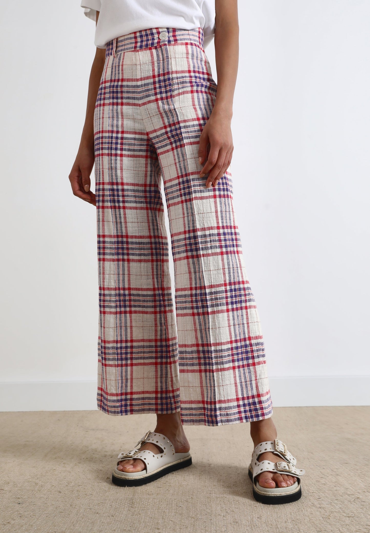CHECKED CULOTTES