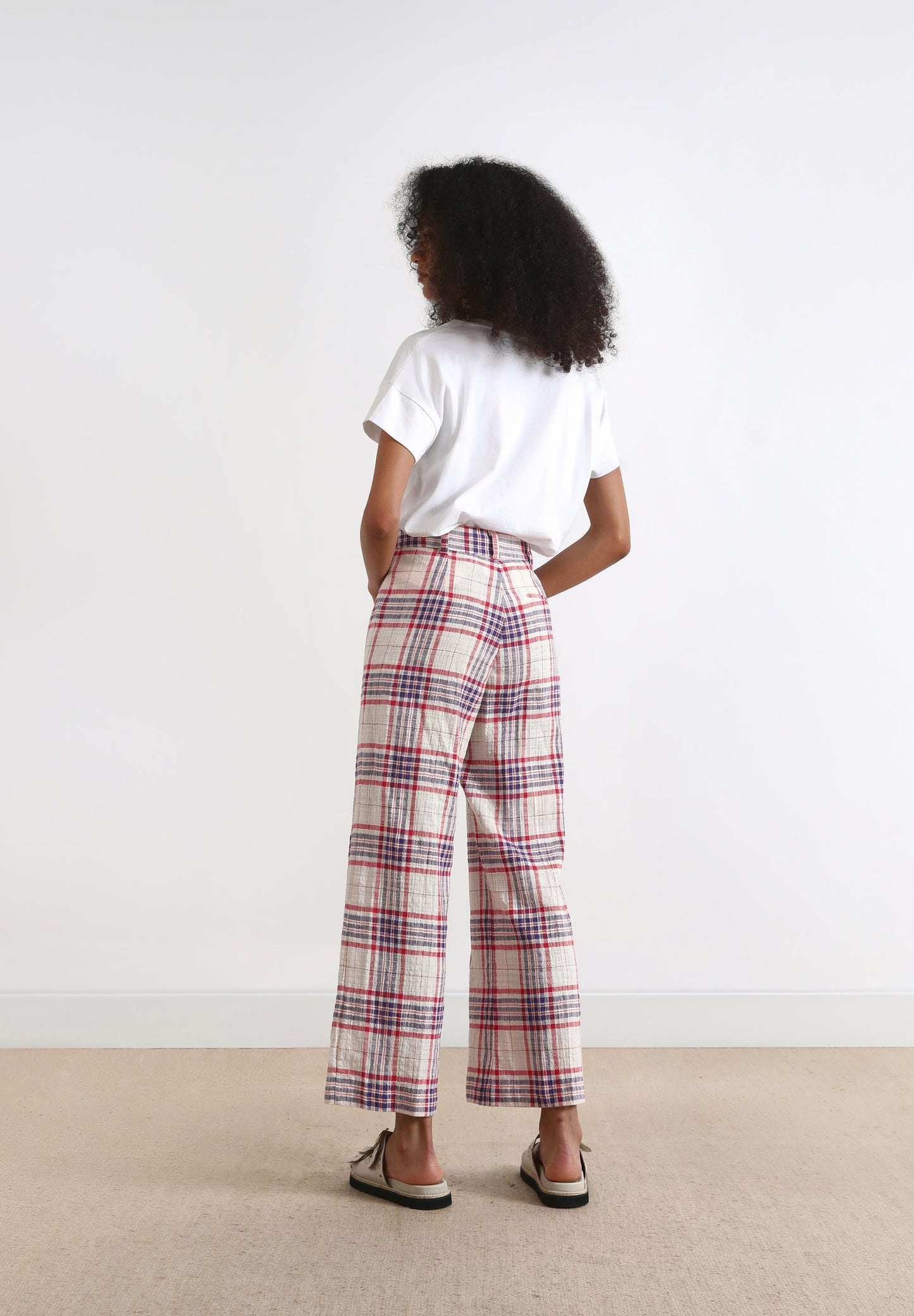 CHECKED CULOTTES