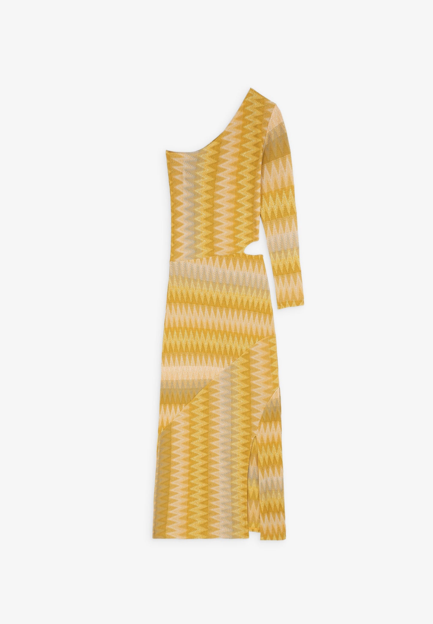 ASYMMETRIC KNIT DRESS